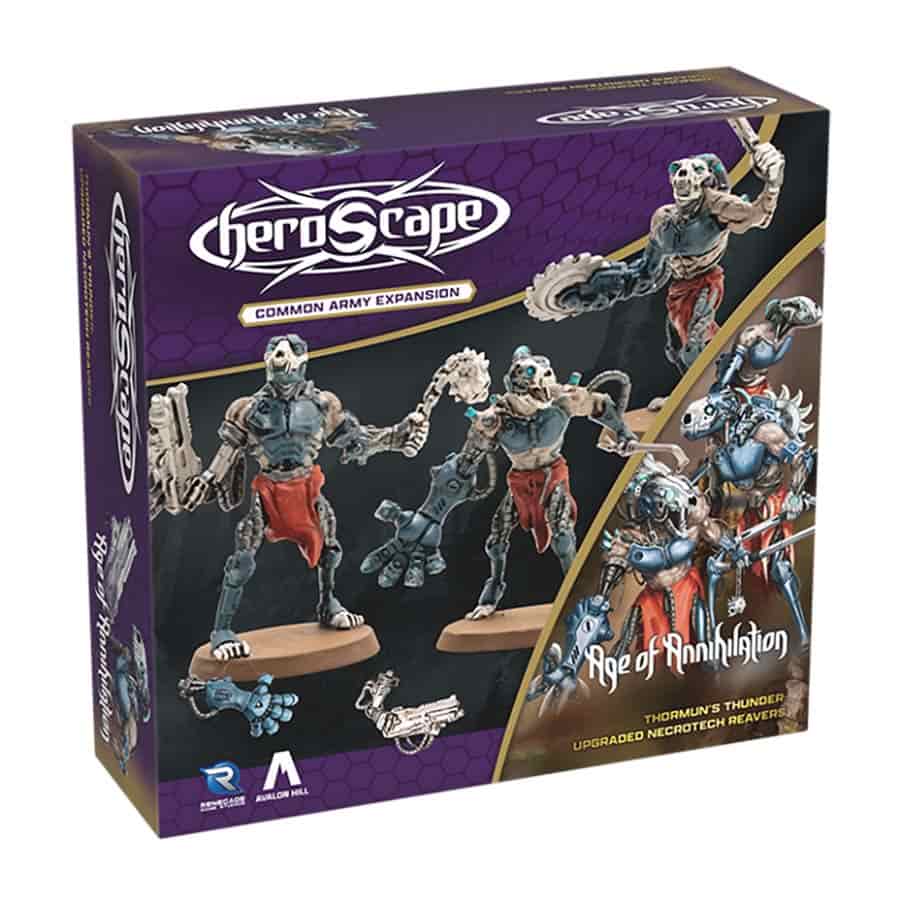 Heroscape: Army Expansion - Thormun's Thunder: Upgraded Necrotech Reavers