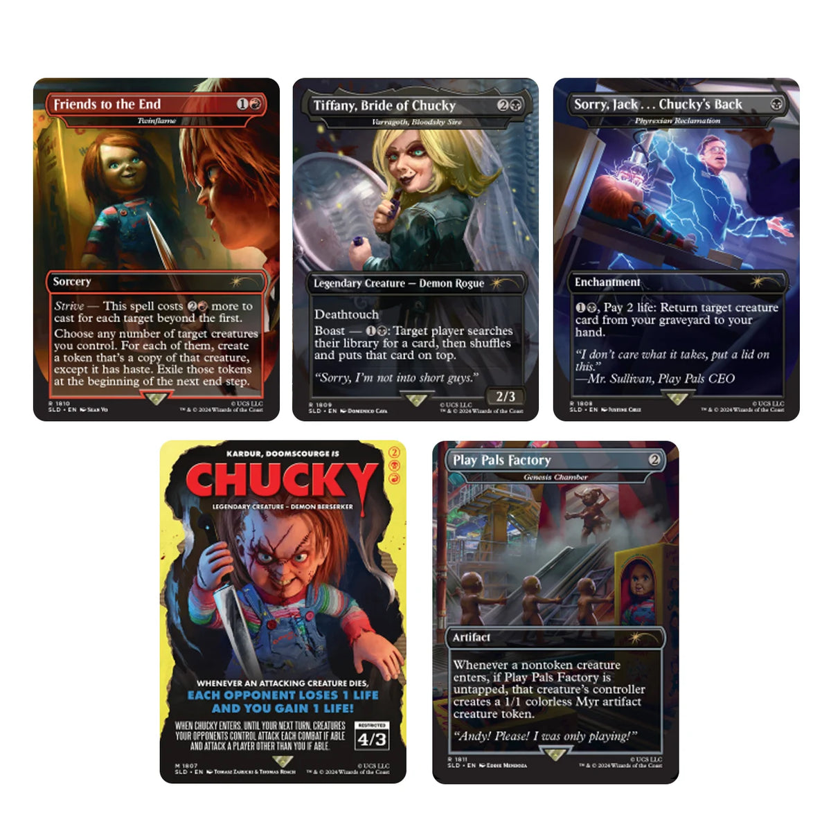 Magic the Gathering: Secret Lair Drop Series x Chucky | Traditional Foil Edition