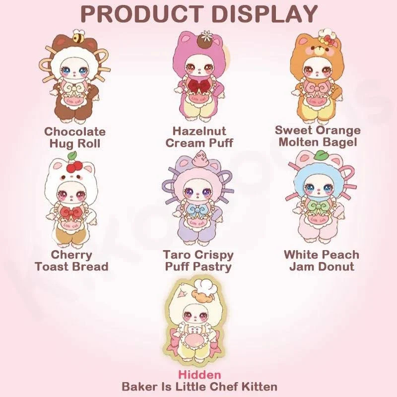 Blind Box: Baby Three Liila's Chef Kitten Series Plush