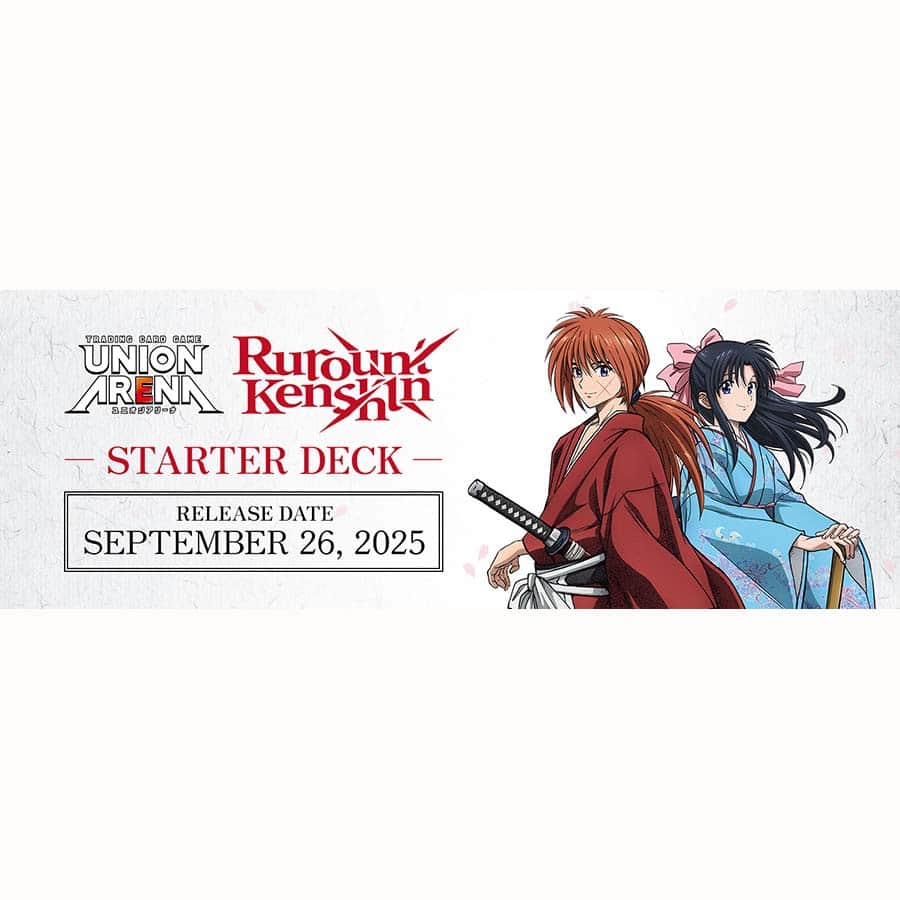 UNION ARENA CARD GAME: STARTER DECK: RUROUNI KENSHIN