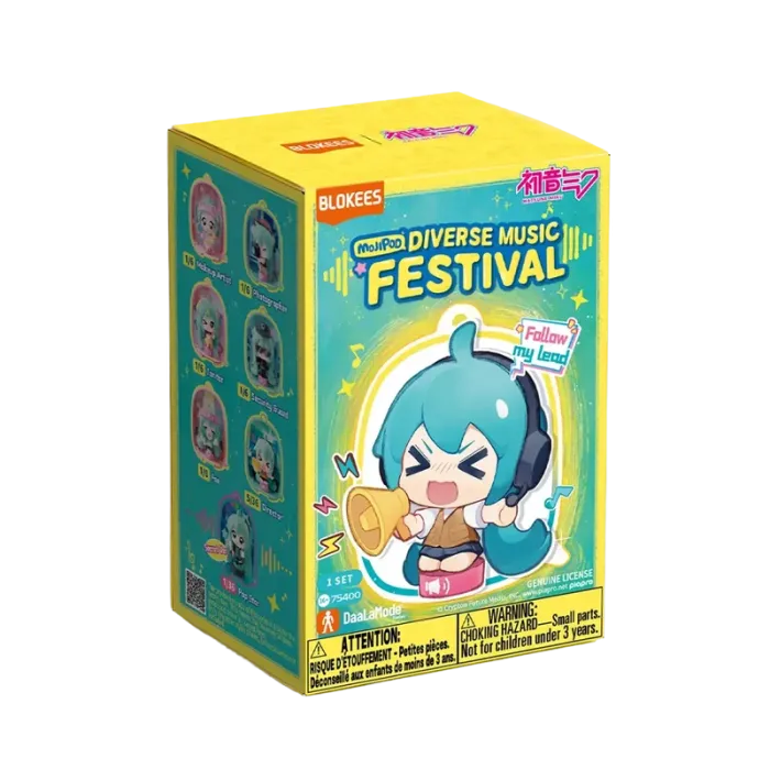 Blokees: Hatsune Miku - Mojipod Diverse Music Festival Blind Box