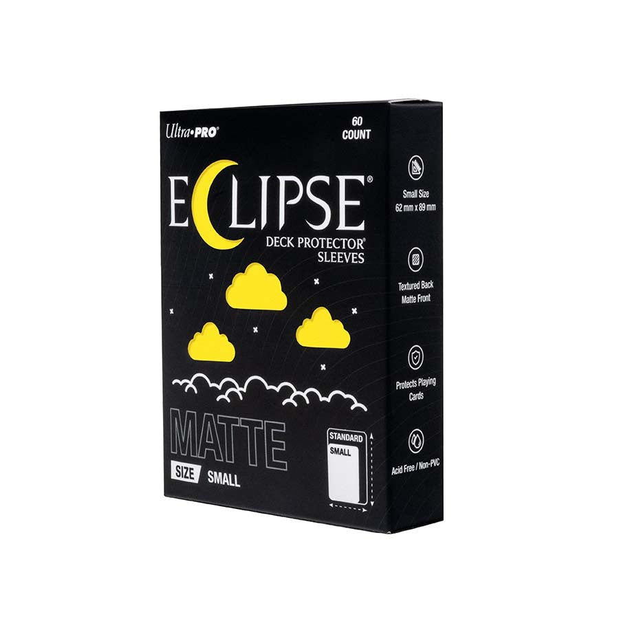 Card Sleeves: UltraPro Eclipse SMALL Matte | Lemon Yellow (60 ct)