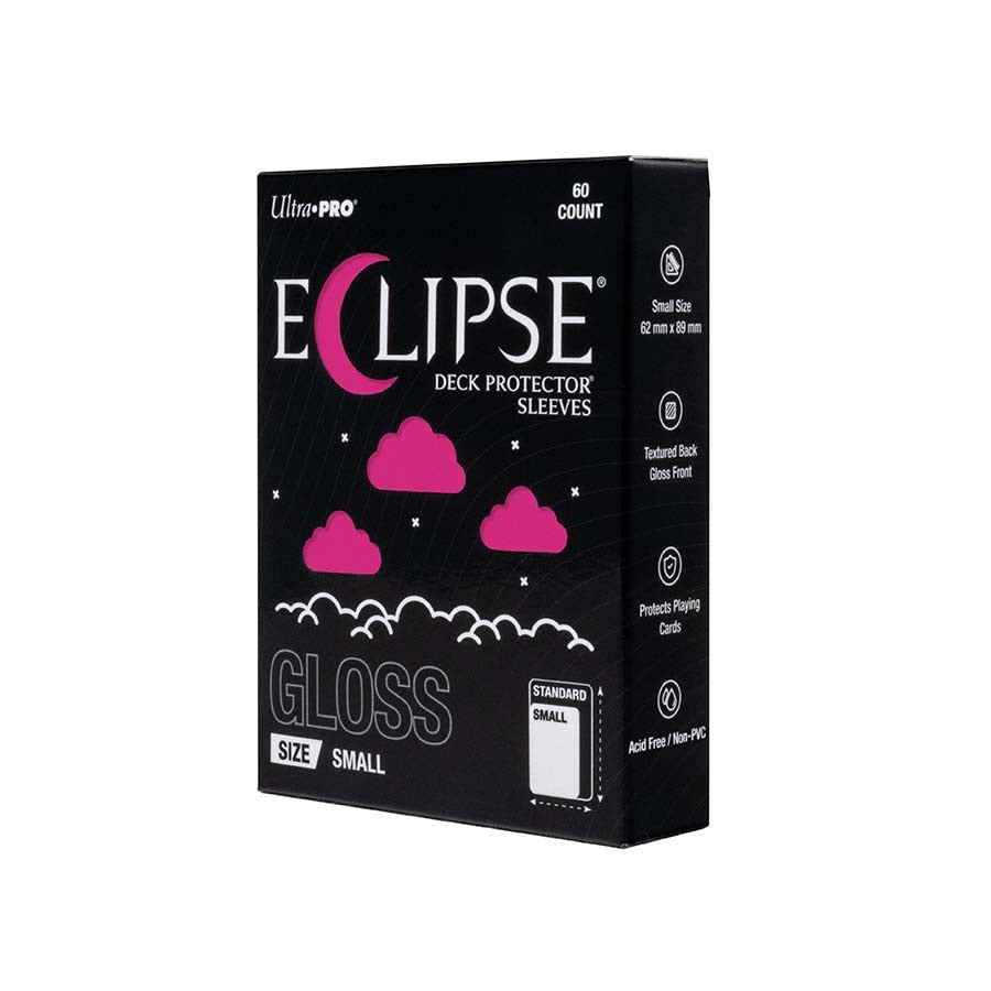 Card Sleeves: UltraPro Eclipse SMALL Gloss | Hot Pink (60 ct)