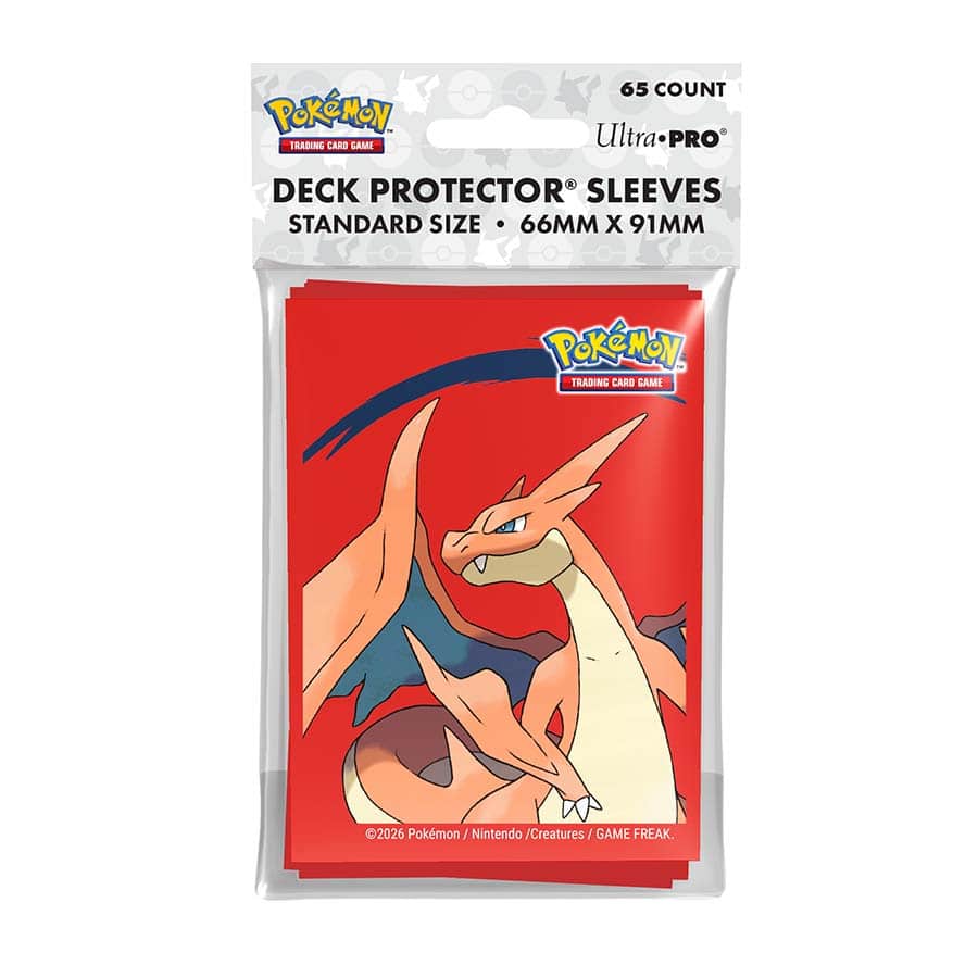 Card Sleeves: Pokemon - Mega Charizard Y Sleeves (65 ct)