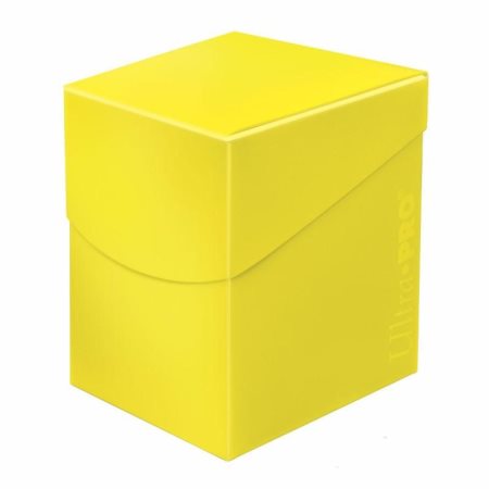 Deckbox: Eclipse PRO-100+ | Lemon Yellow