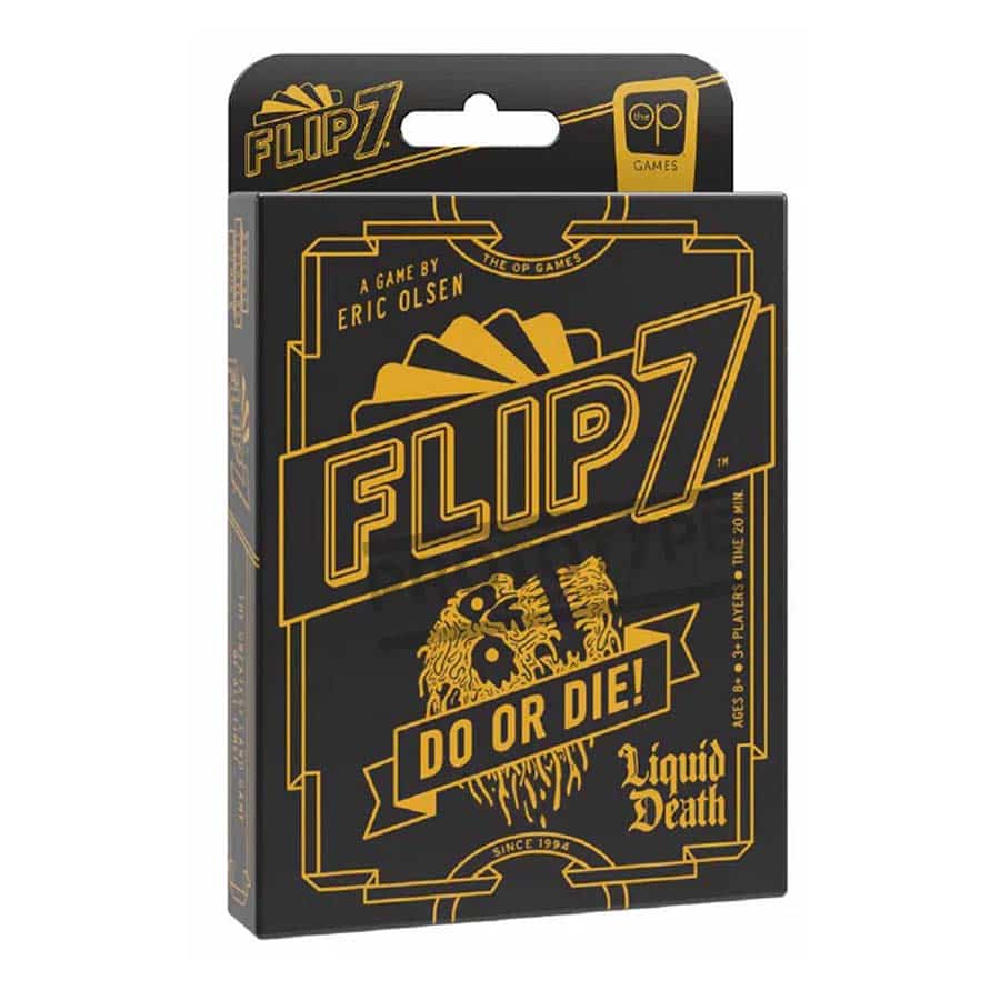 Board Games: Flip 7 | Liquid Death