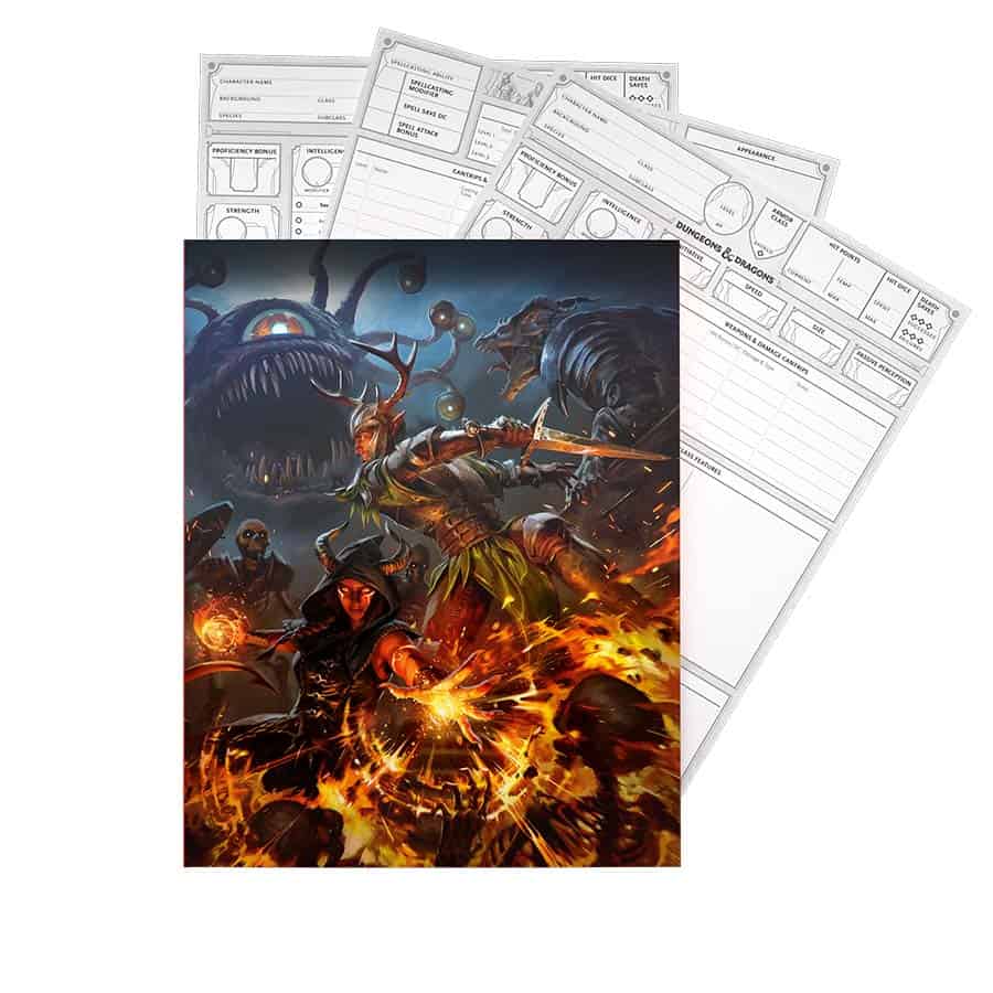 DUNGEONS AND DRAGONS (2024 EDITION) CHARACTER SHEETS