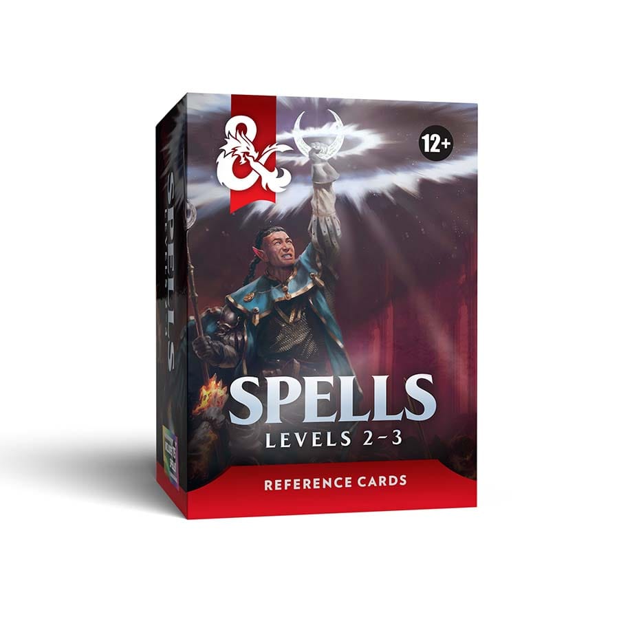 D&D: Reference Cards - Spells | Levels 2-3
