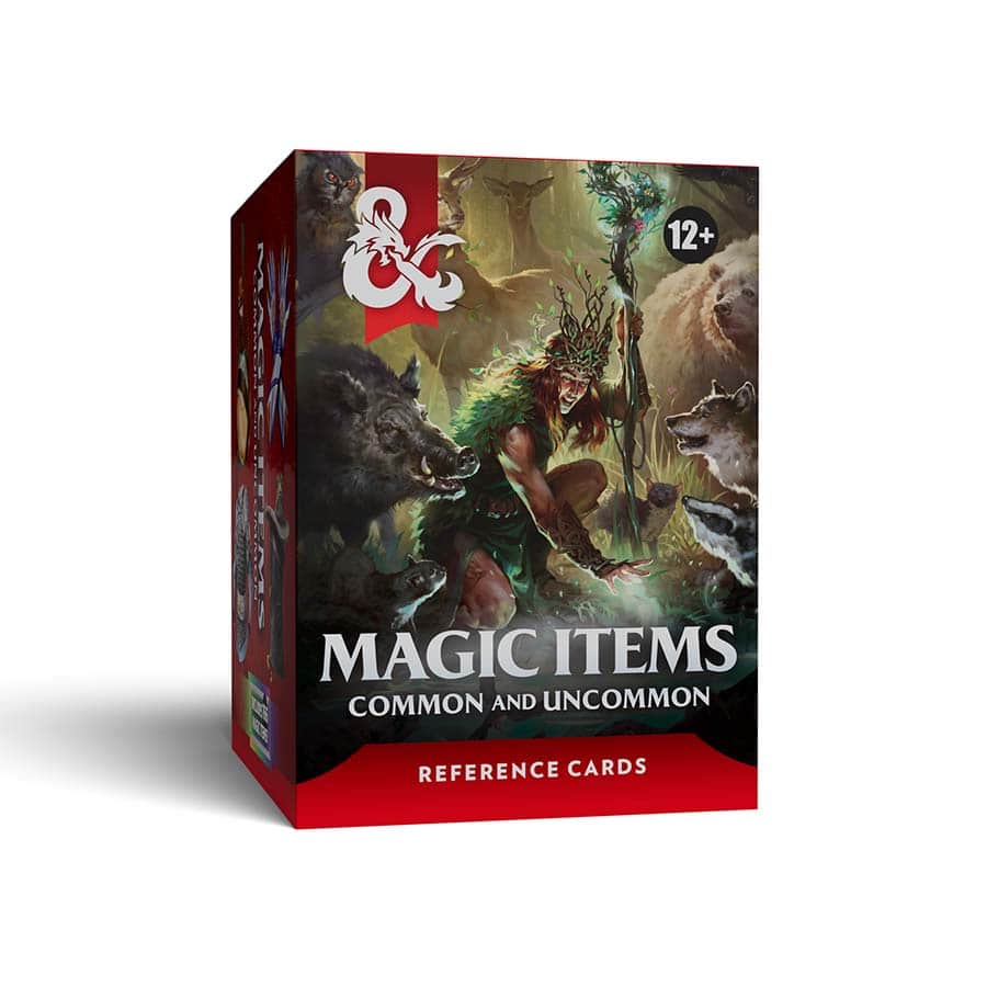 D&D: Reference Cards - Magic Items | Common and Uncommon