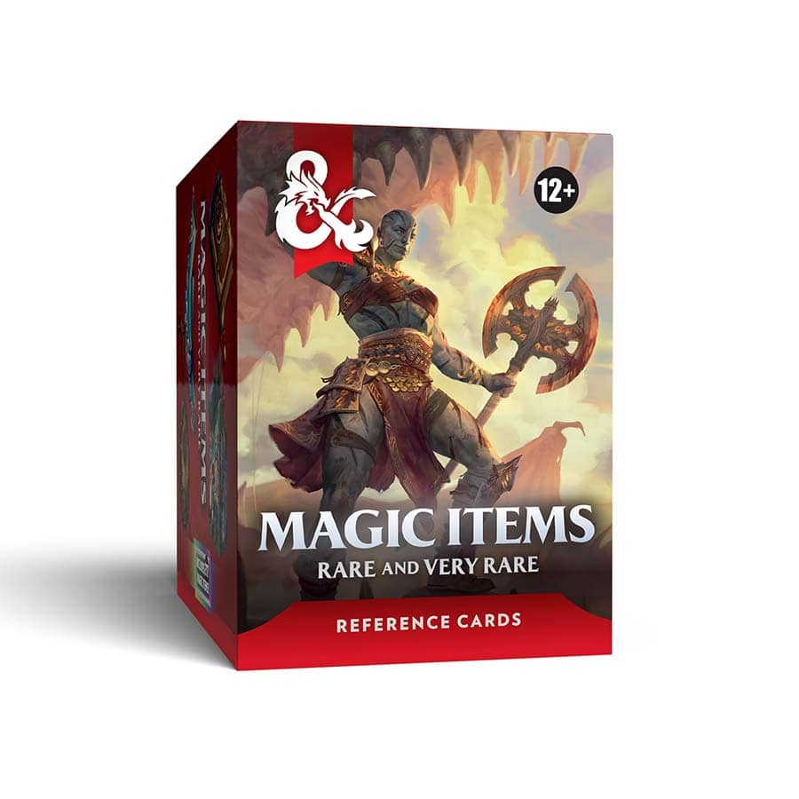 D&D: Reference Cards - Magic Items | Rare and Very Rare