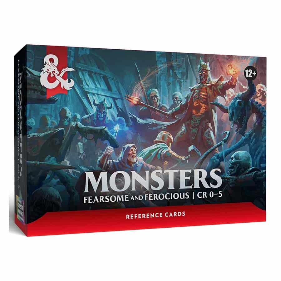 D&D: Reference Cards - Monsters | Fearsome and Ferocious