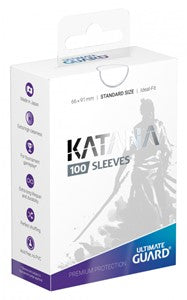 Card Sleeves: Ultimate Guard Katana Standard Size white Sleeves (100 ct.)
