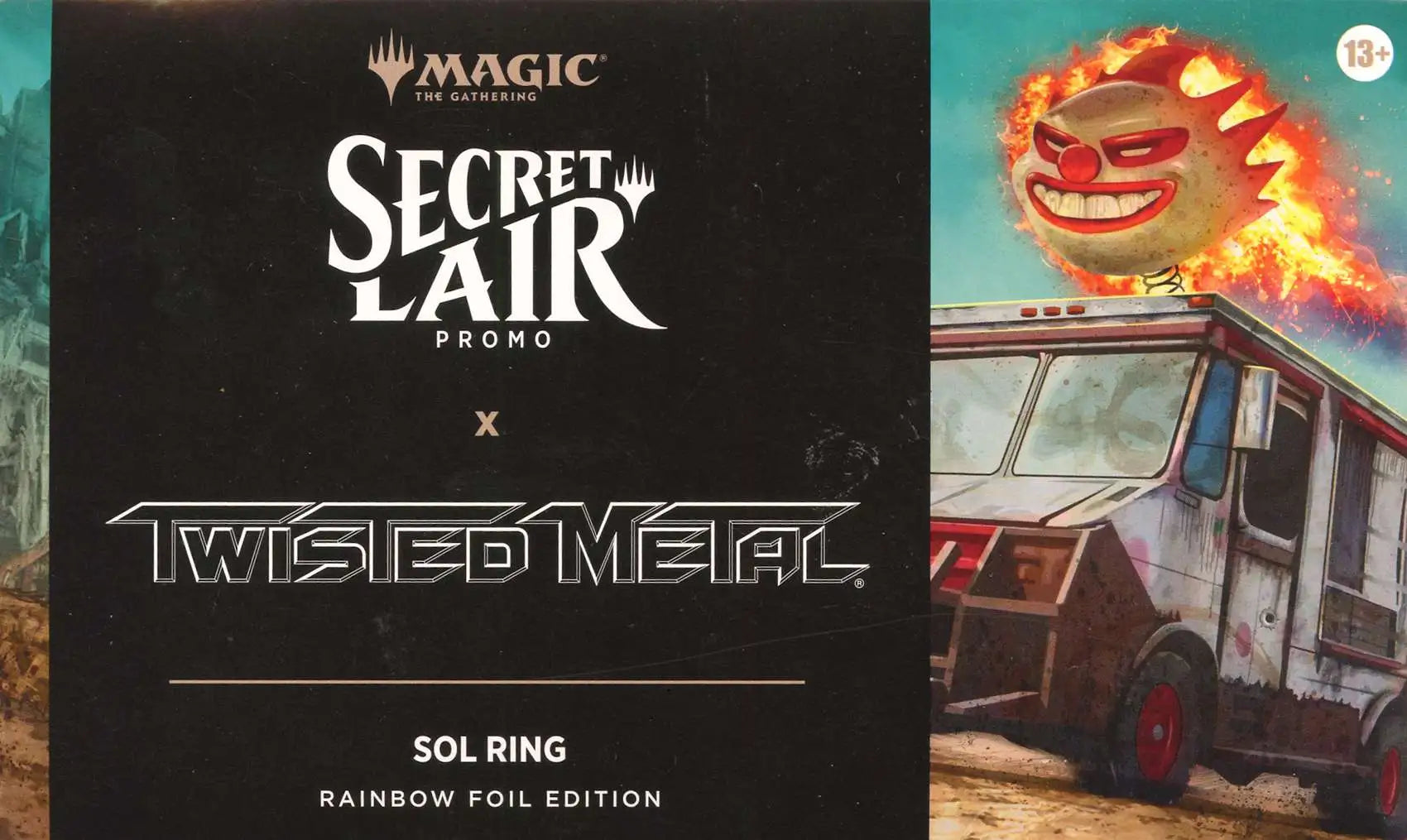 Magic the Gathering: Secret Lair x Twisted Metal [Rainbow Foil Sol Ring]