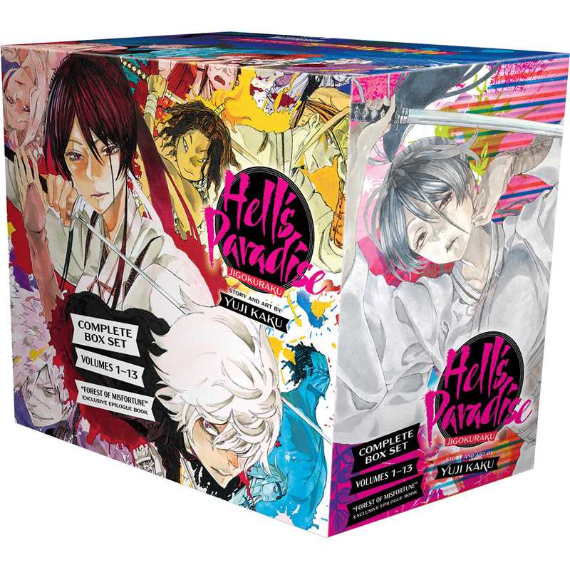Hell's Paradise: Jigokuraku Complete Box Set by Yuji Kaku: Paperback; 2824 pages / English
