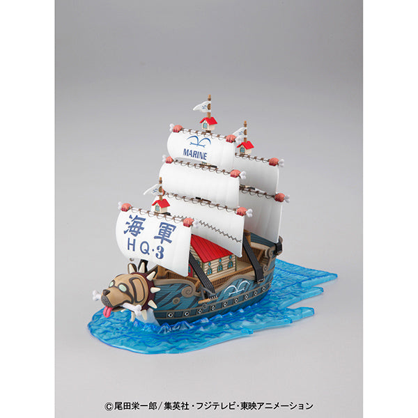 One Piece Model Kit: Grand Ship Collection - Garp's Marine Ship