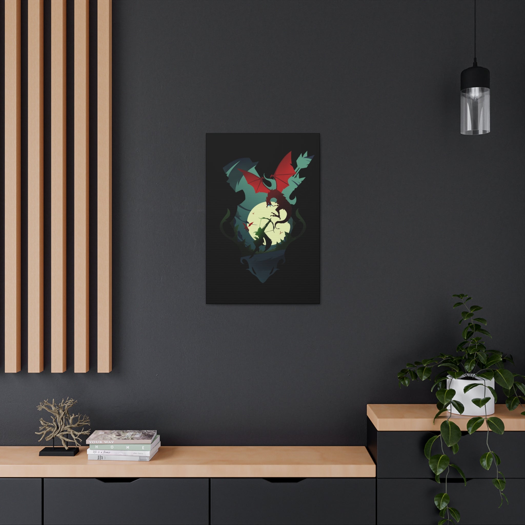 RANGER CLASS SILHOUETTE CANVAS GALLERY WRAPS