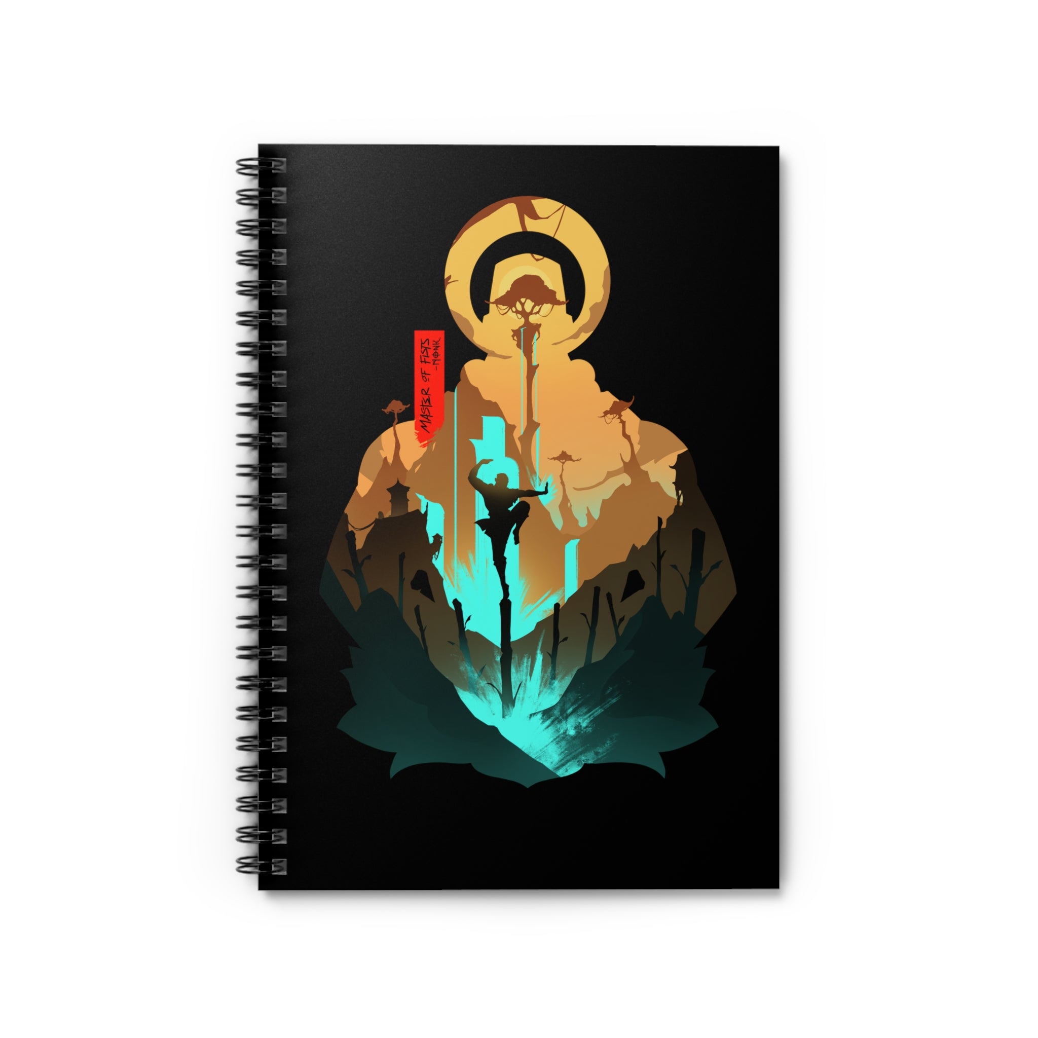 MONK CLASS SILHOUETTE CAMPAIGN JOURNAL SPIRAL NOTEBOOK