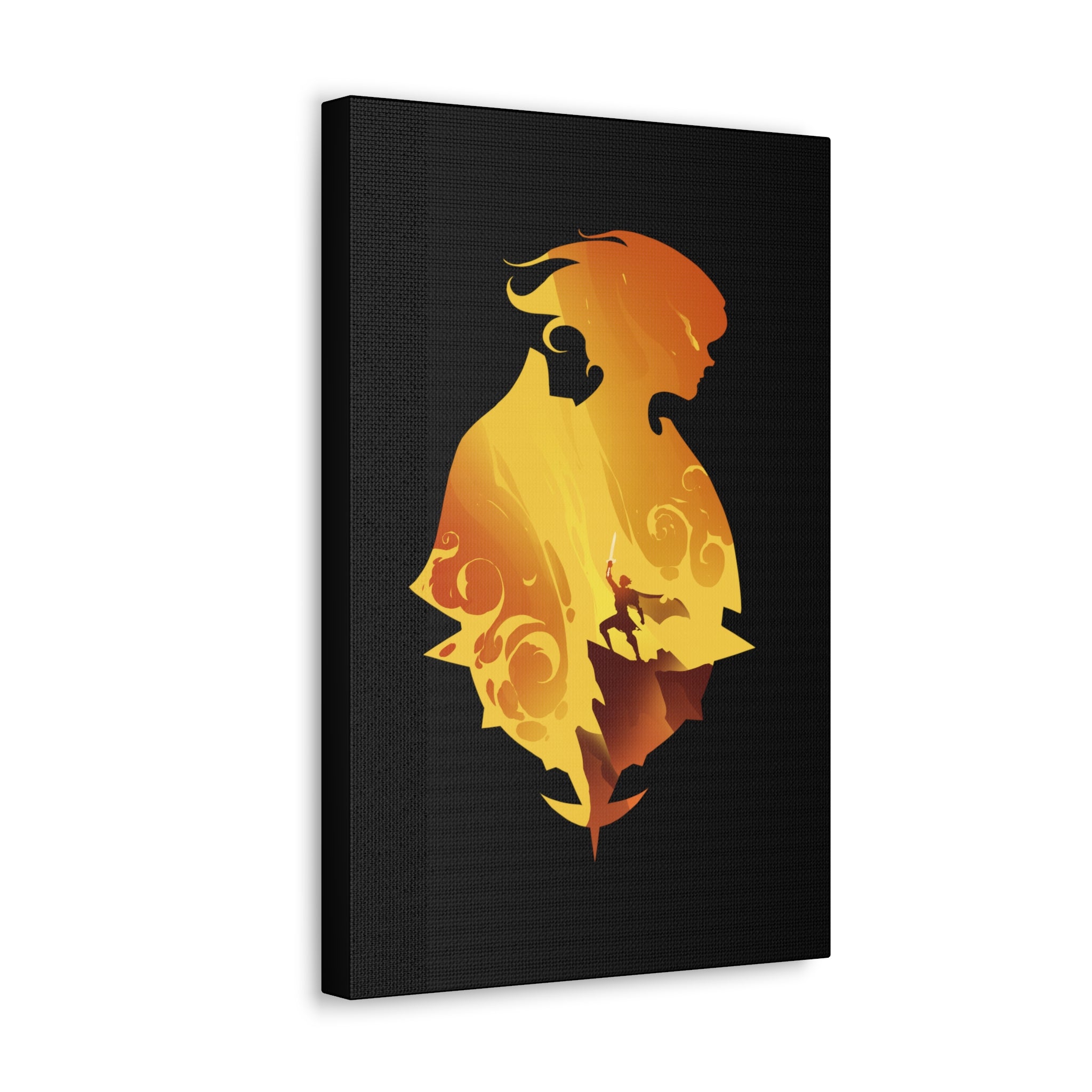 PALADIN CLASS SILHOUETTE CANVAS GALLERY WRAPS
