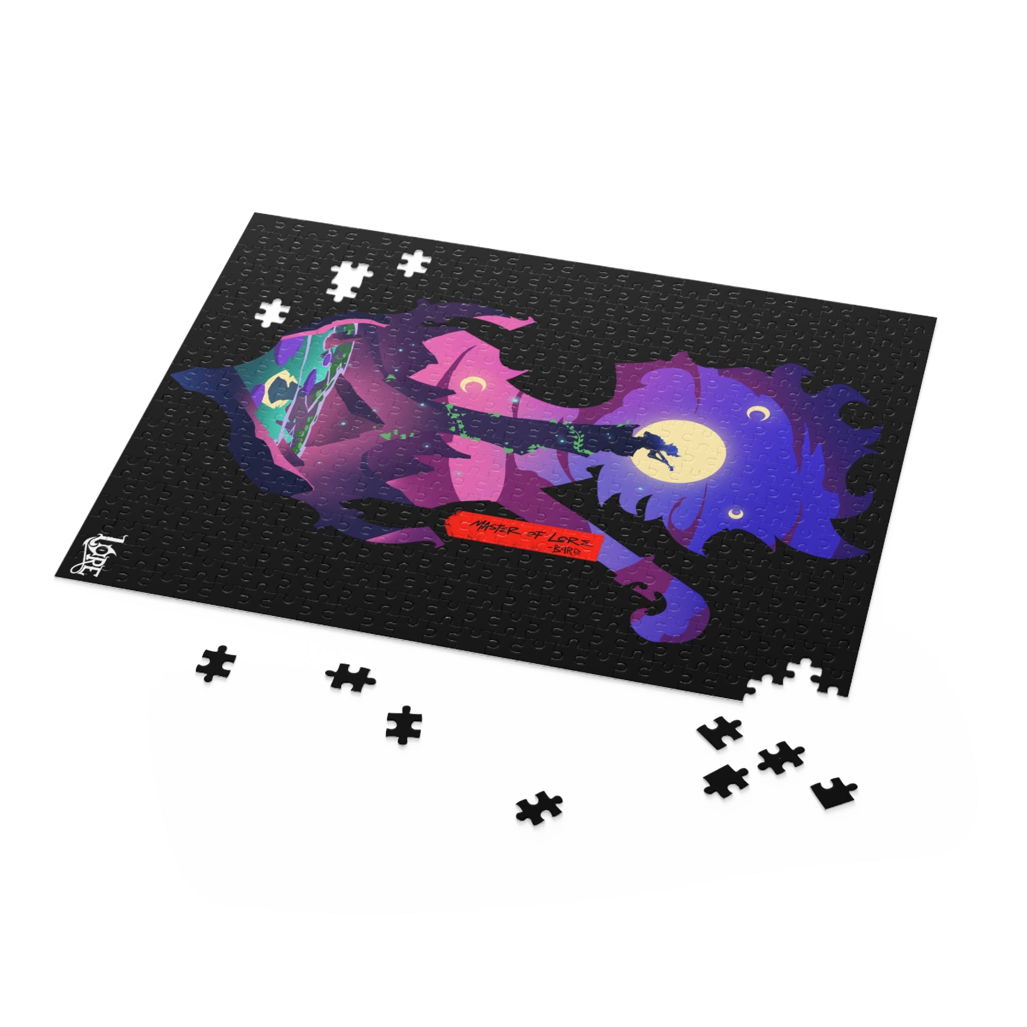 BARD CLASS SILHOUETTE PUZZLE (120, 252, 500-PIECE)