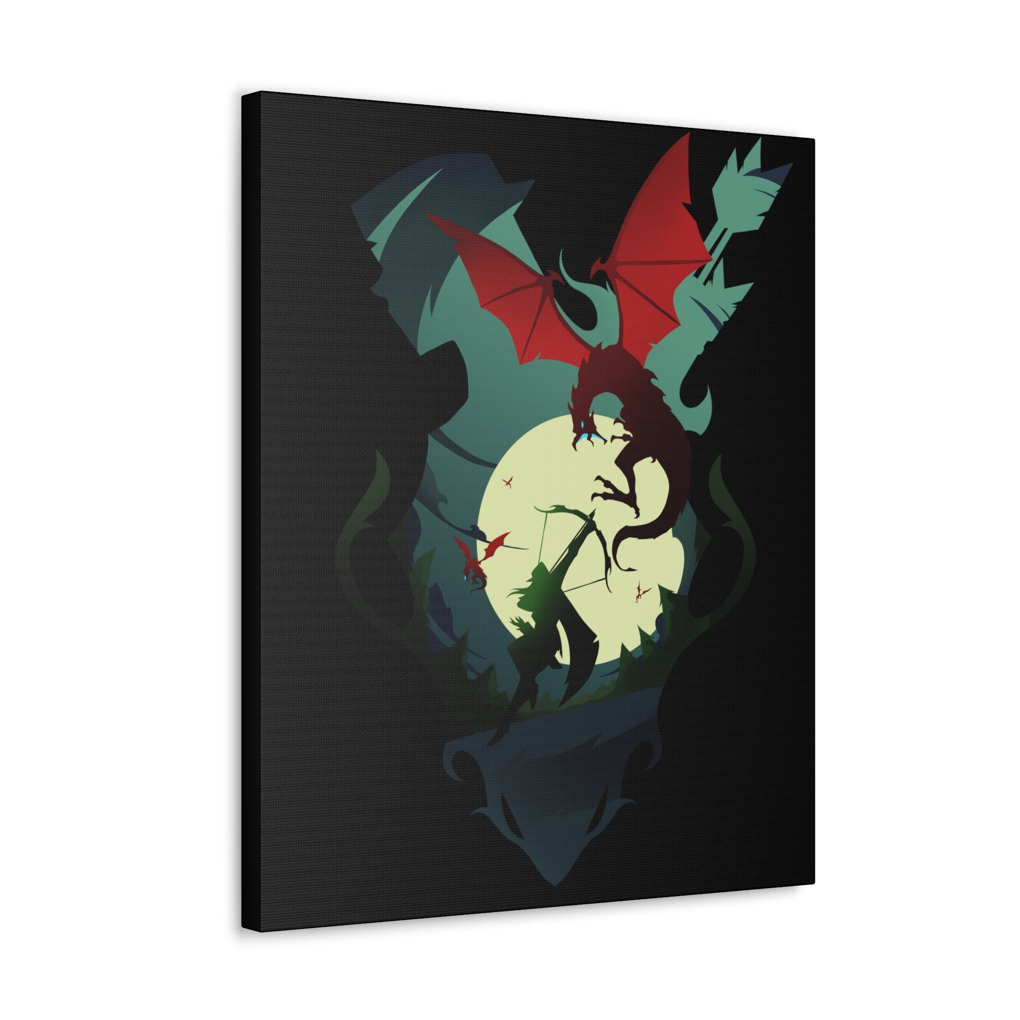 RANGER CLASS SILHOUETTE CANVAS GALLERY WRAPS