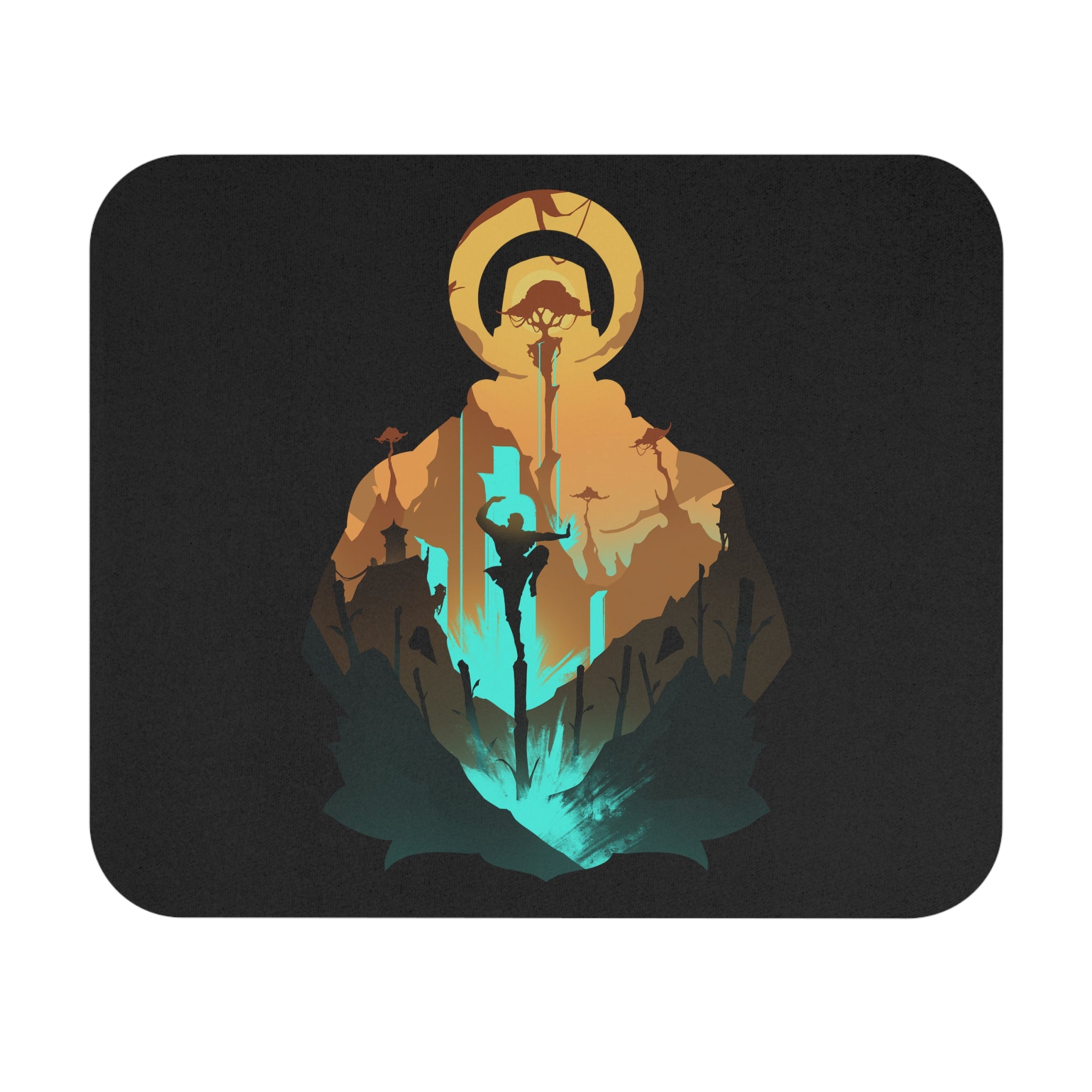 MONK CLASS SILHOUETTE RECTANGLER MOUSE PAD