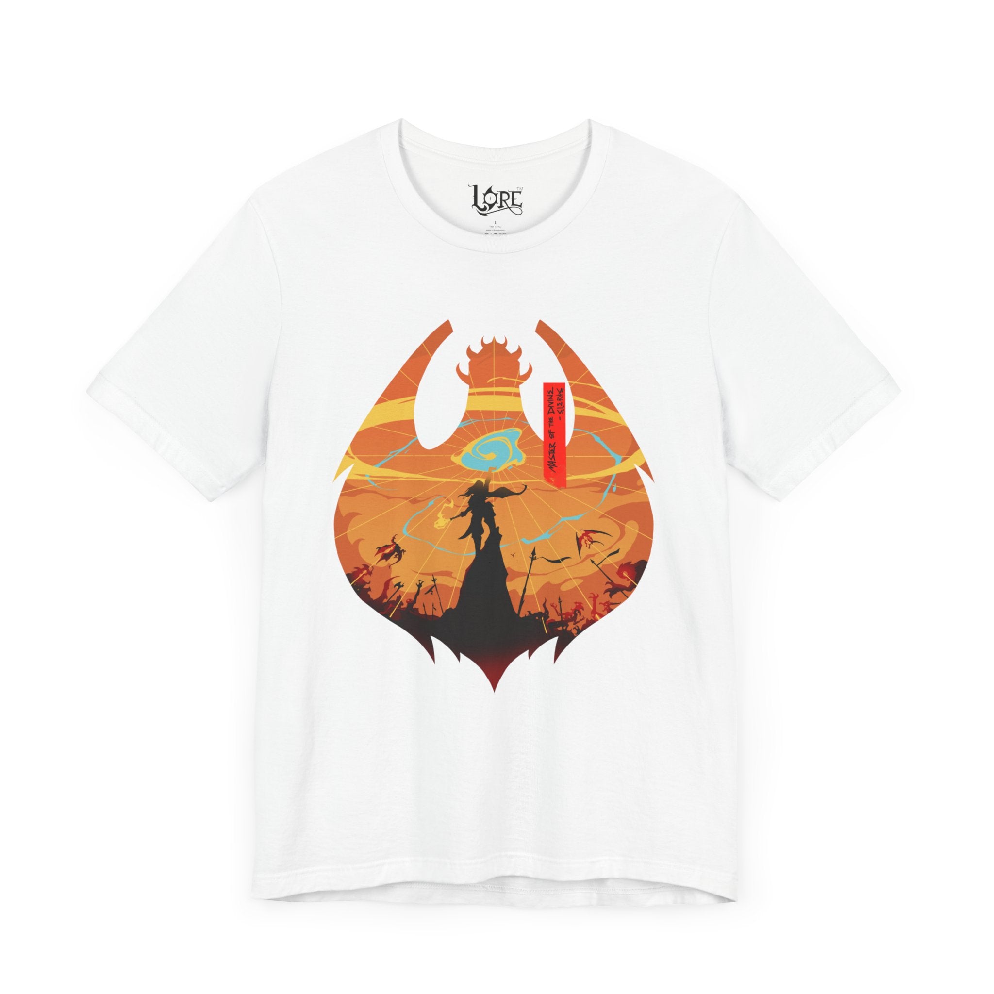 CLERIC CLASS SILHOUETTE T-SHIRT - RED BANNER EDITION