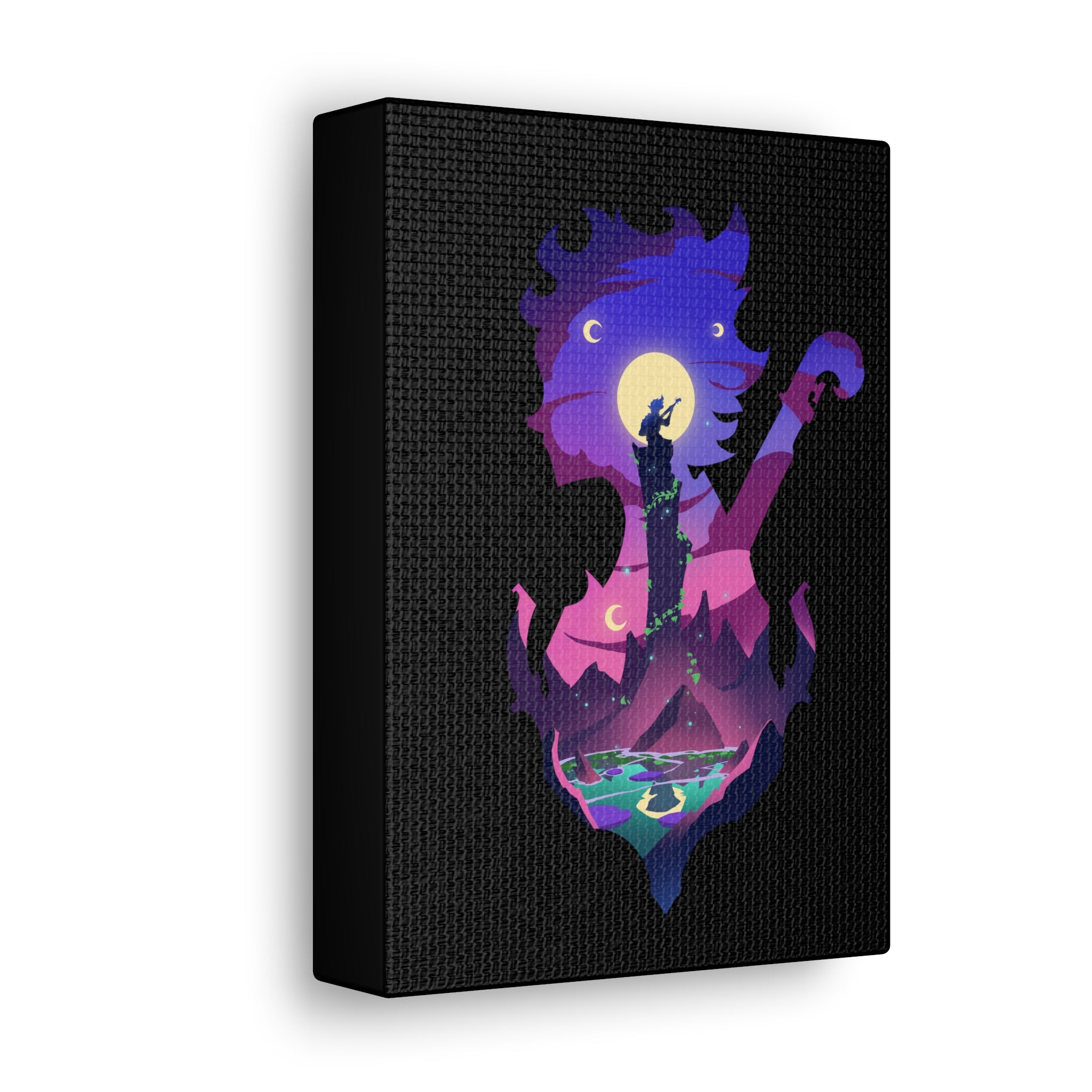 BARD CLASS SILHOUETTE CANVAS GALLERY WRAPS