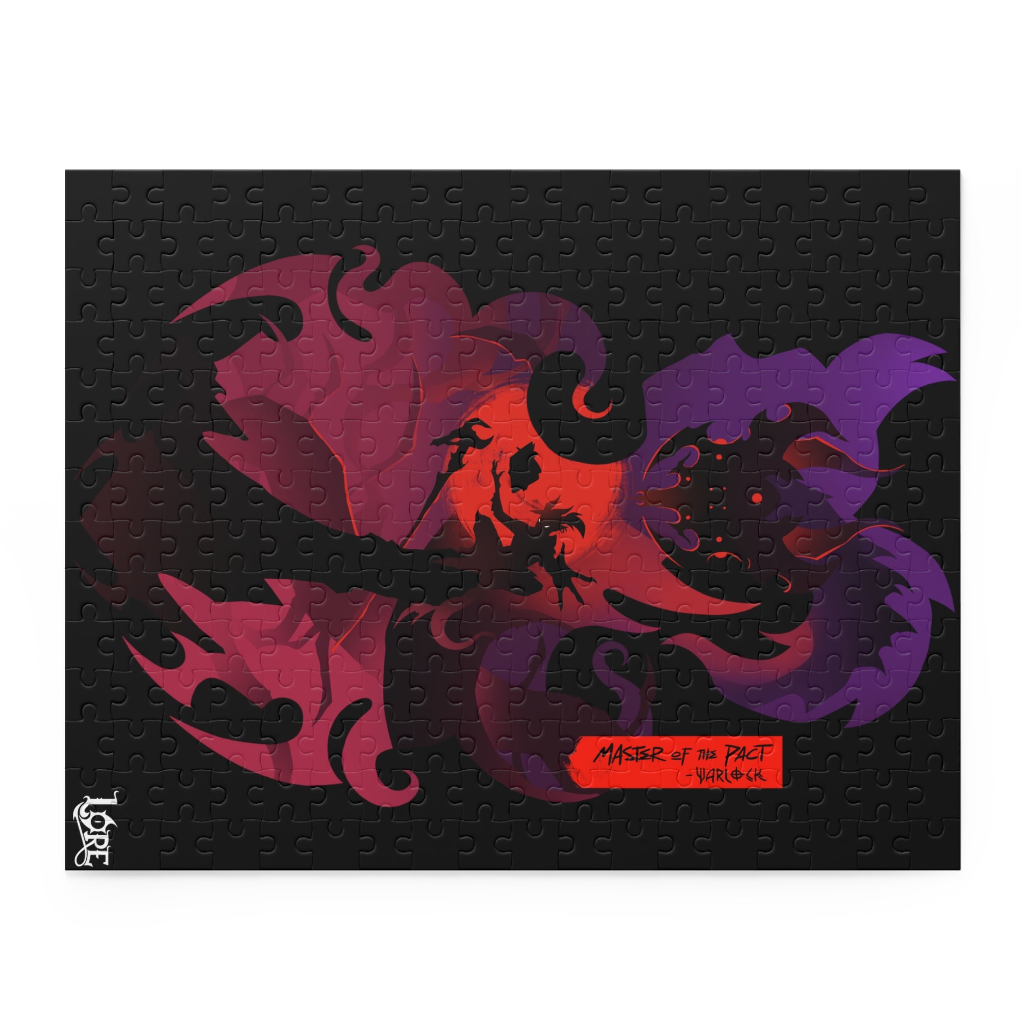WARLOCK CLASS SILHOUETTE PUZZLE (120, 252, 500-PIECE)