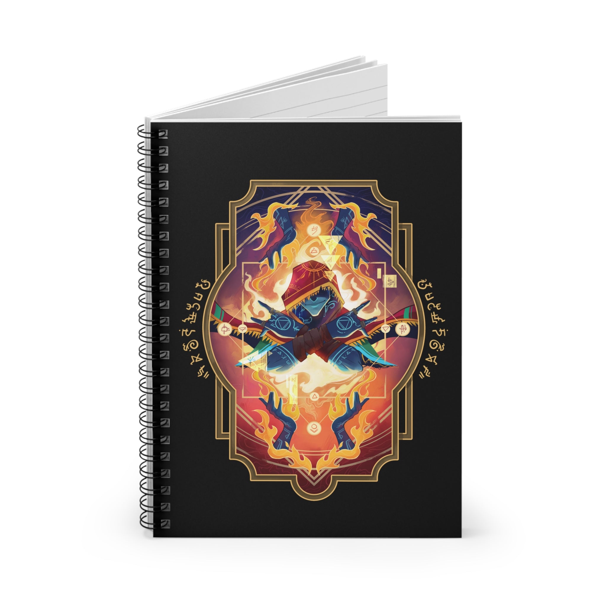 WIZARD CLASS CAMPAIGN JOURNAL SPIRAL NOTEBOOK