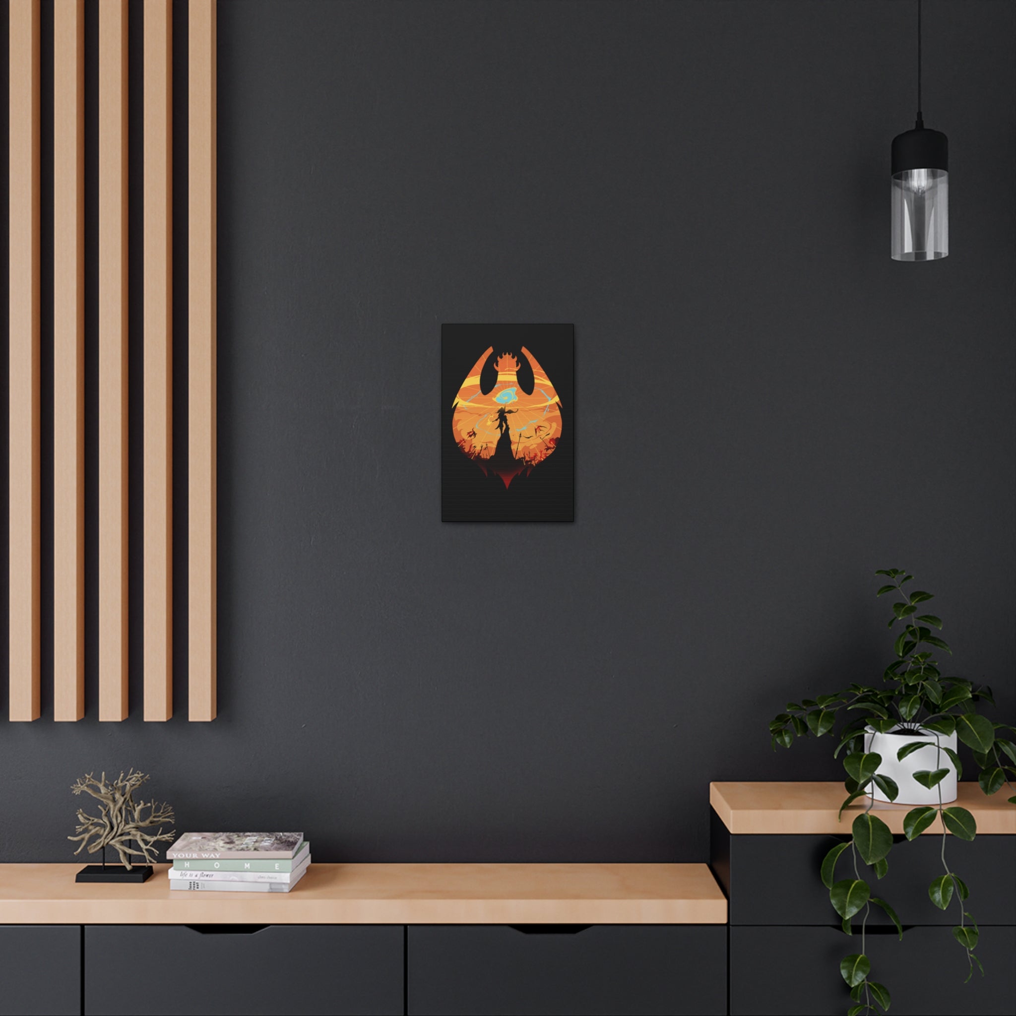 CLERIC CLASS SILHOUETTE CANVAS GALLERY WRAPS