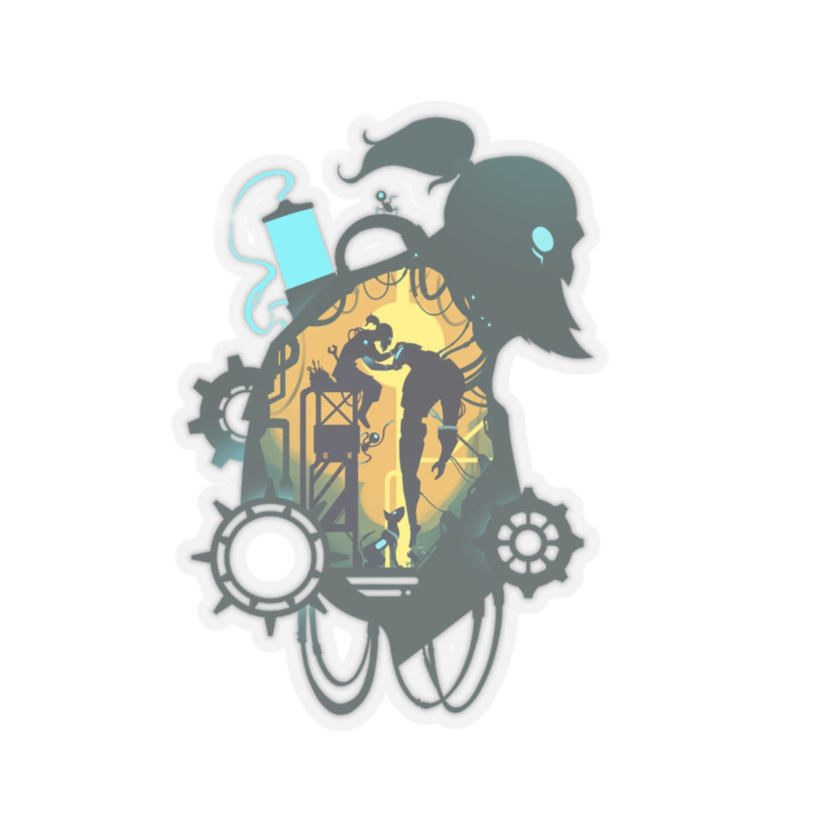 ARTIFICER CLASS SILHOUETTE KISS-CUT STICKER