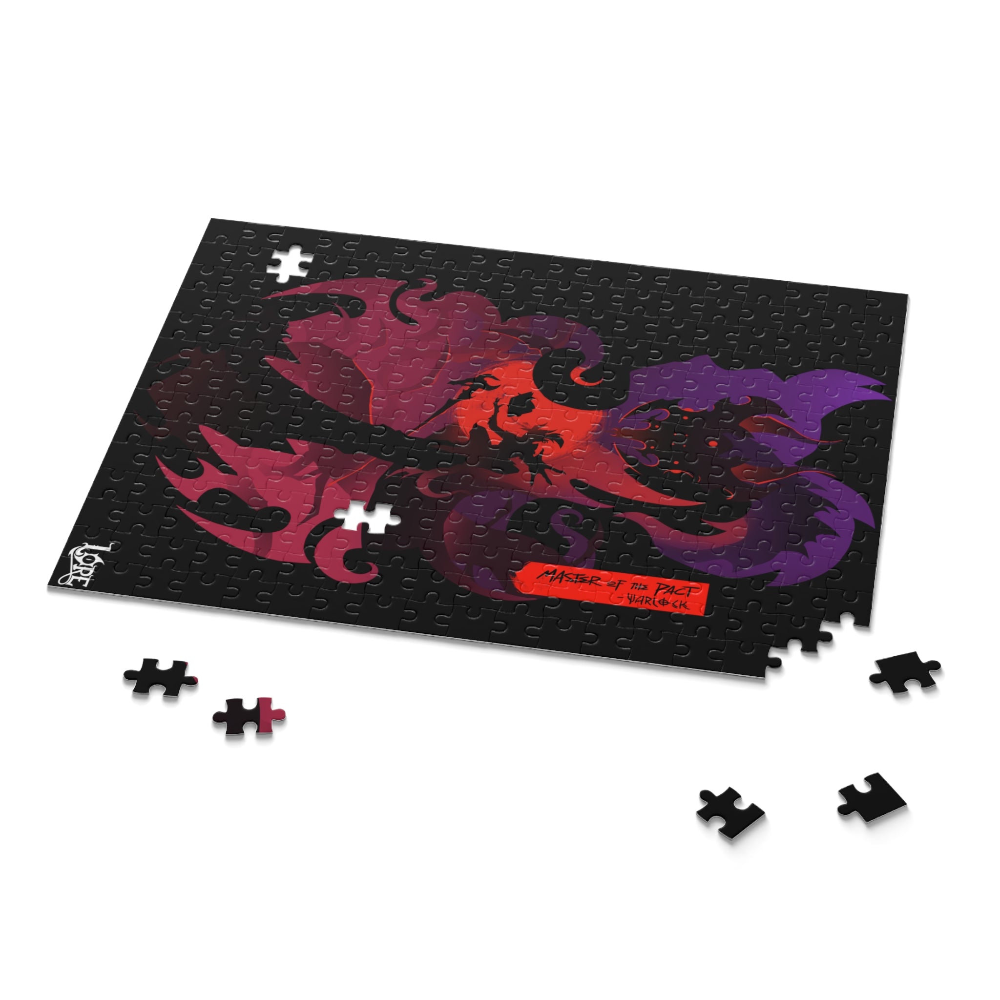 WARLOCK CLASS SILHOUETTE PUZZLE (120, 252, 500-PIECE)