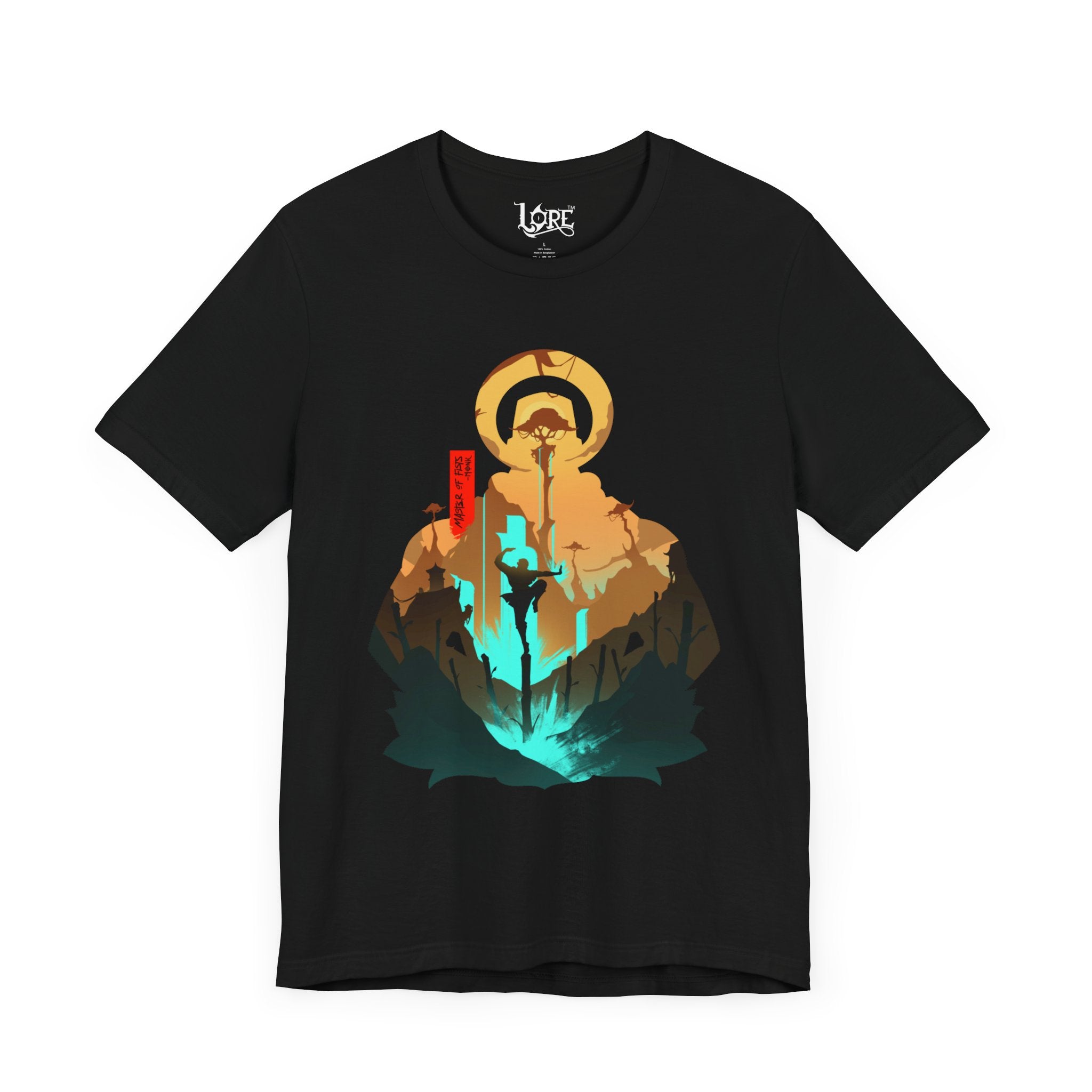 MONK CLASS SILHOUETTE T-SHIRT - RED BANNER EDITION