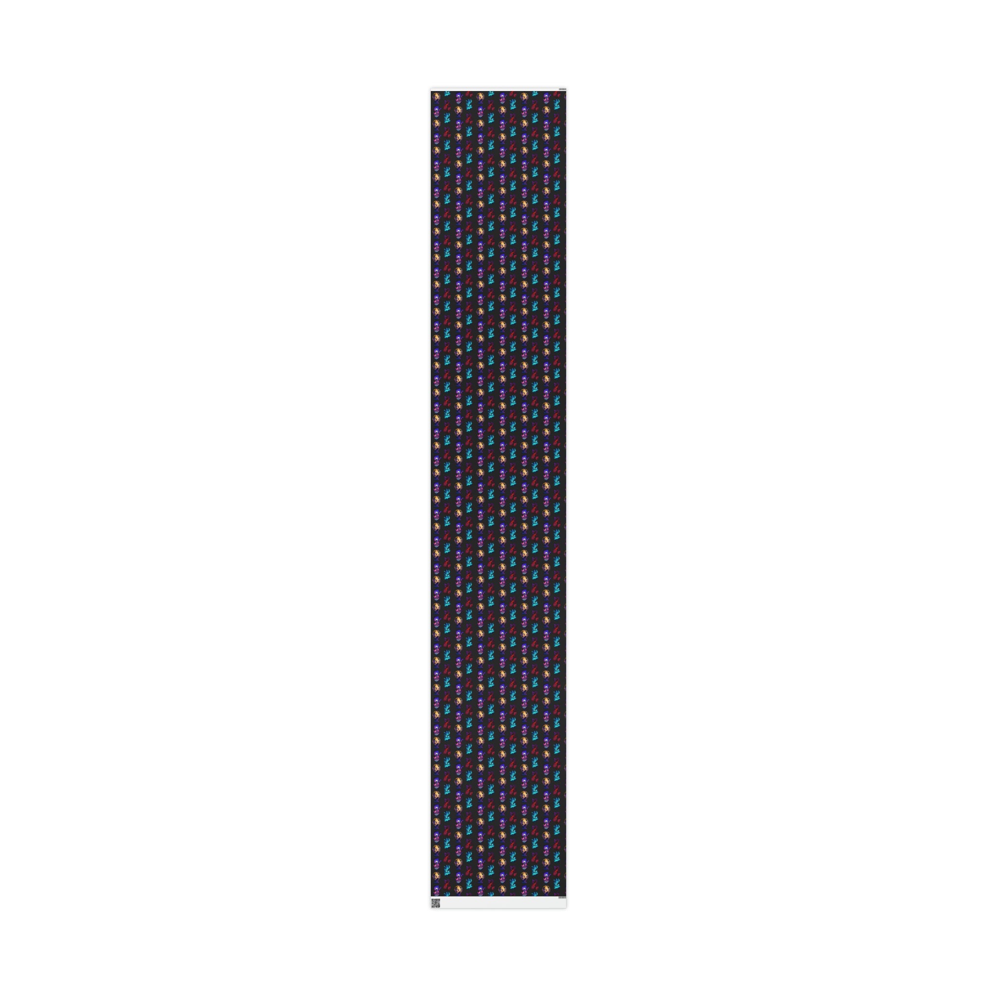 SPELLCASTER CLASS SILHOUETTE WRAPPING PAPER