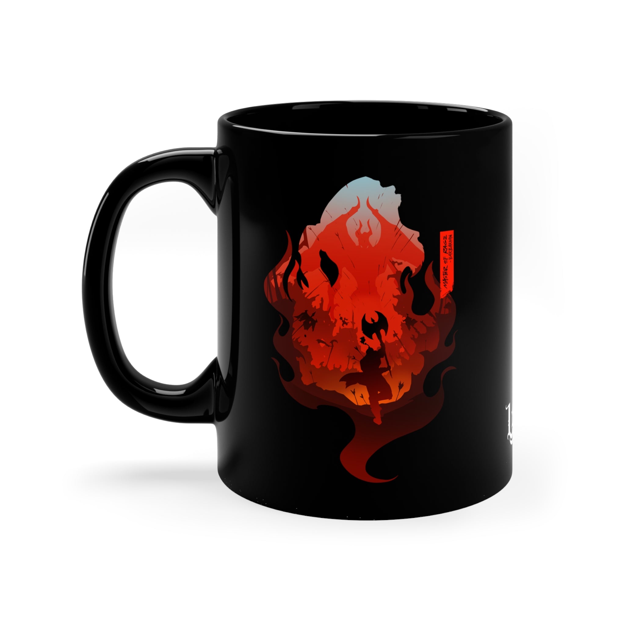 BARBARIAN CLASS SILHOUETTE 11OZ MUG