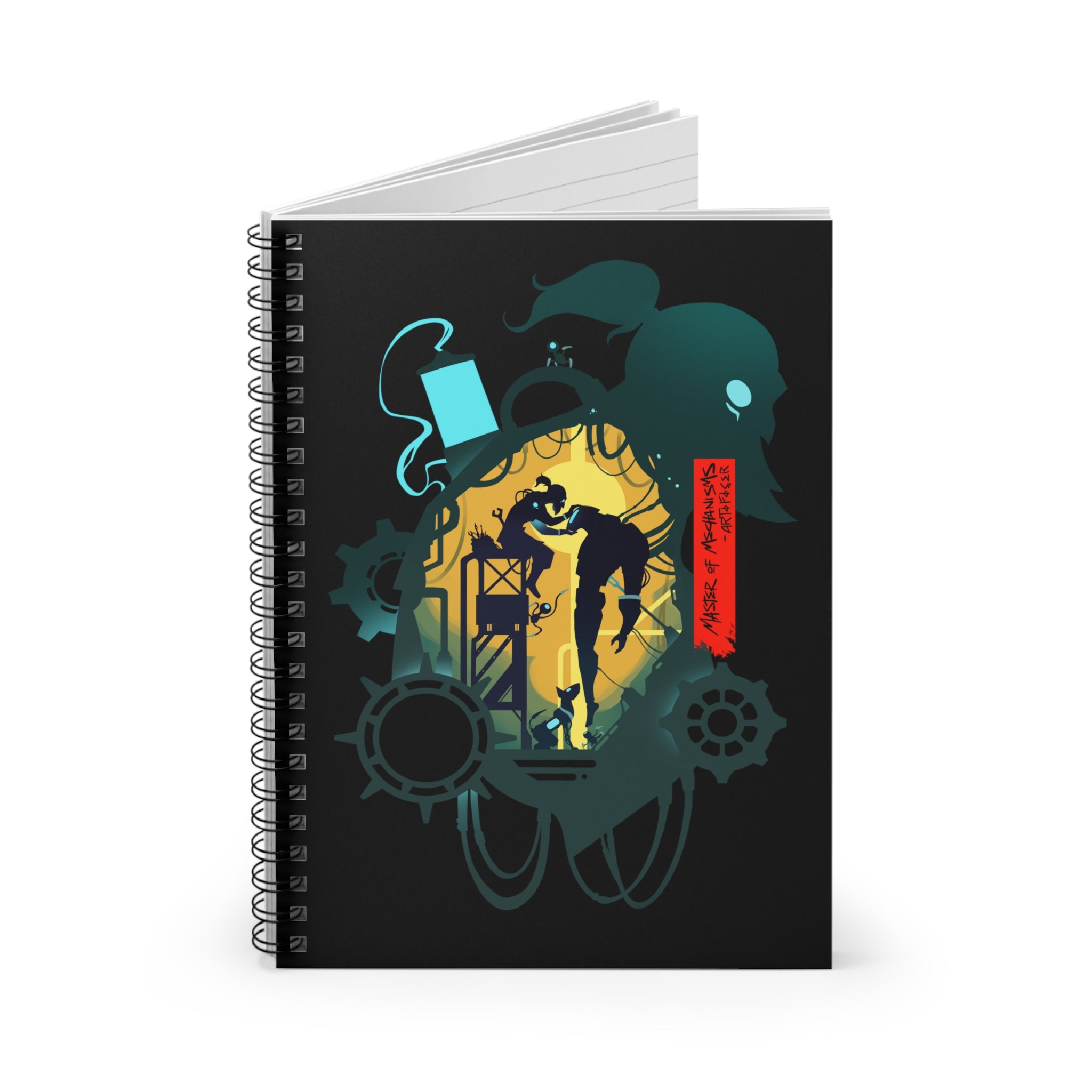 ARTIFICER CLASS SILHOUETTE CAMPAIGN JOURNAL SPIRAL NOTEBOOK