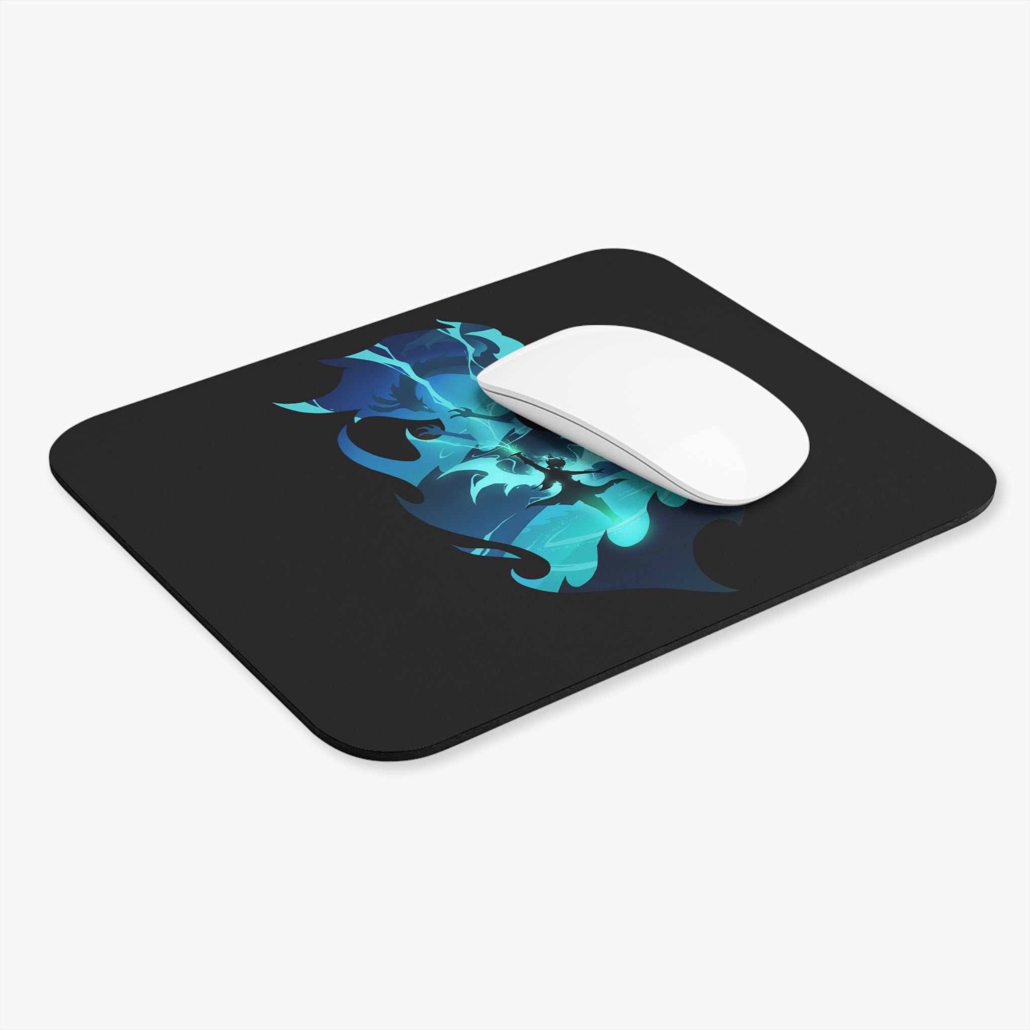 SORCERER CLASS SILHOUETTE RECTANGLER MOUSE PAD