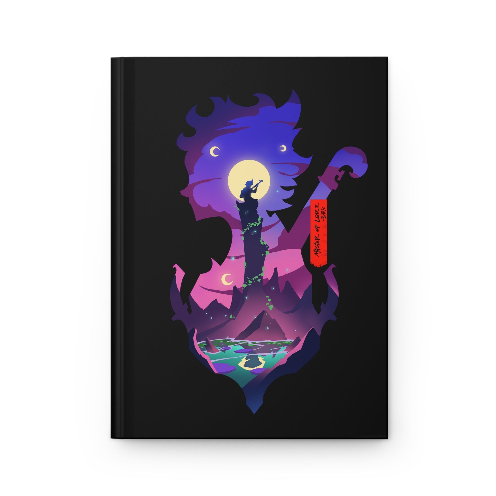 BARD CLASS SILHOUETTE HARDCOVER CAMPAIGN JOURNAL