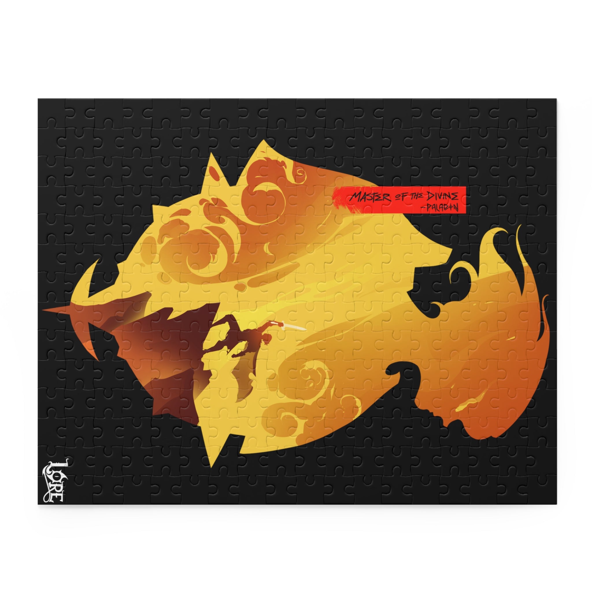 PALADIN CLASS SILHOUETTE PUZZLE (120, 252, 500-PIECE)