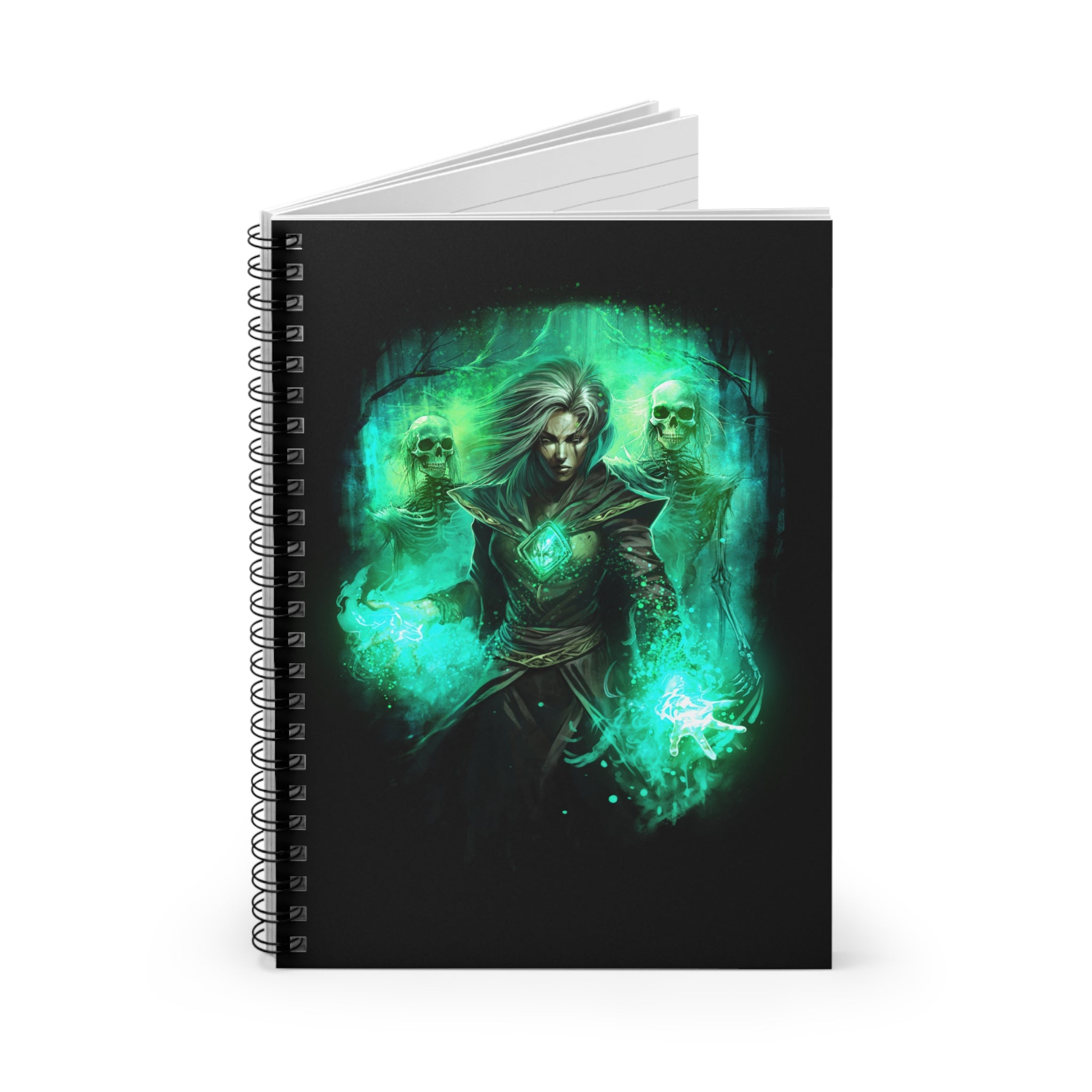 SORCERER CLASS CAMPAIGN JOURNAL SPIRAL NOTEBOOK