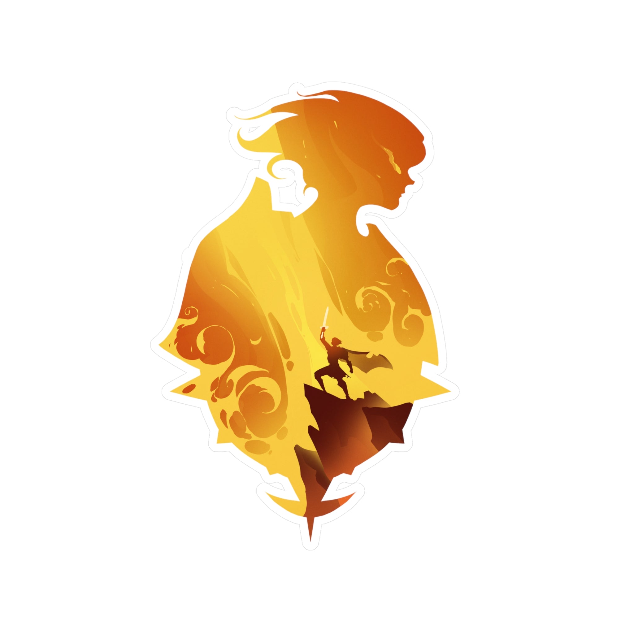 PALADIN CLASS SILHOUETTE KISS-CUT VINYL DECAL
