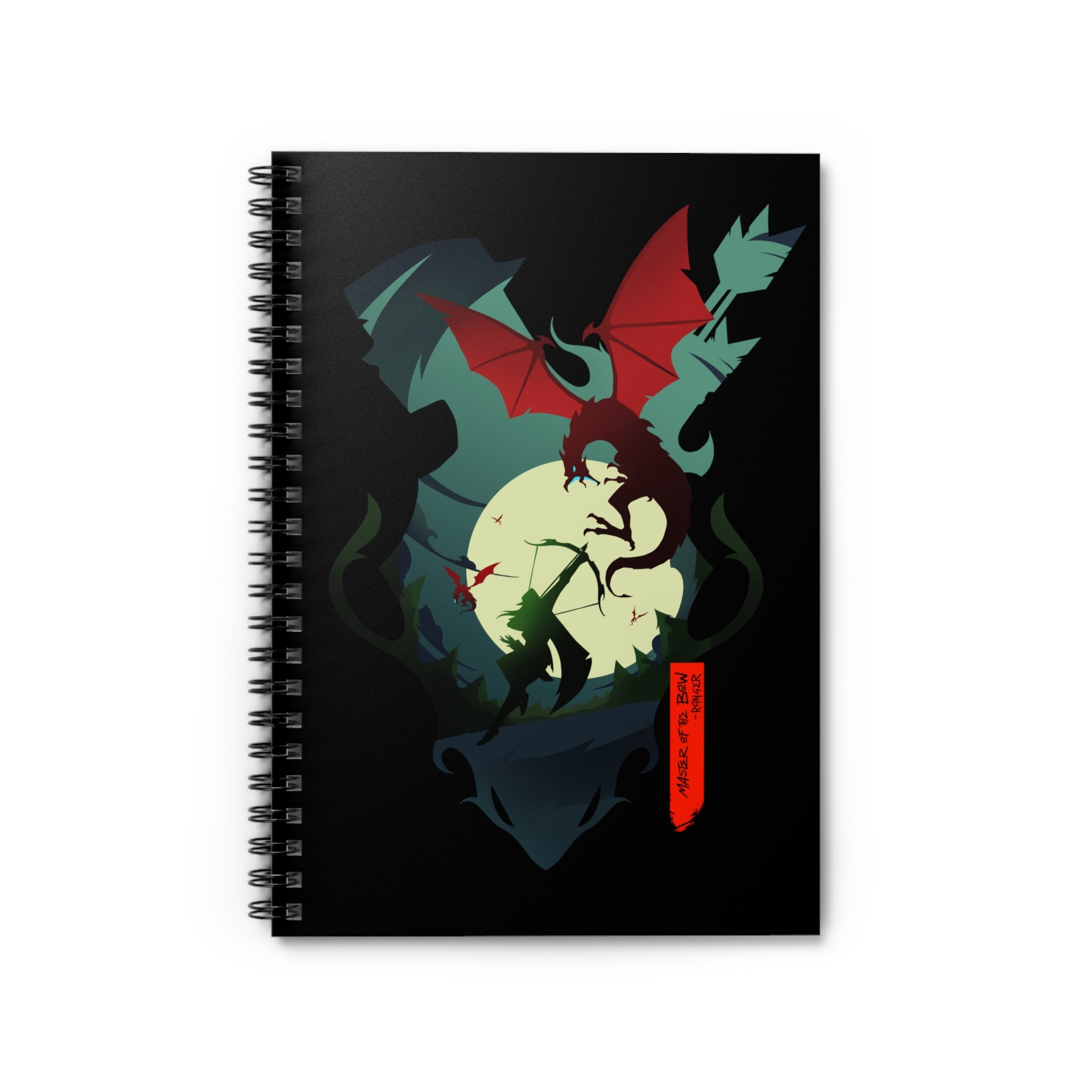 RANGER CLASS SILHOUETTE CAMPAIGN JOURNAL SPIRAL NOTEBOOK