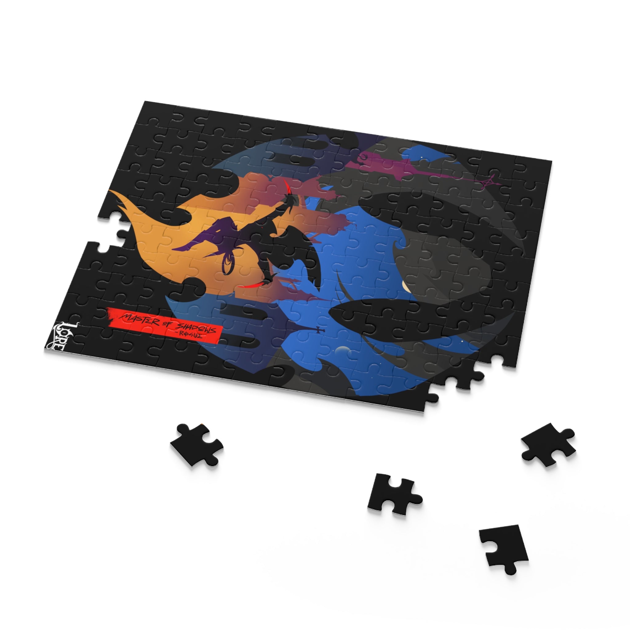 ROGUE CLASS SILHOUETTE PUZZLE (120, 252, 500-PIECE)