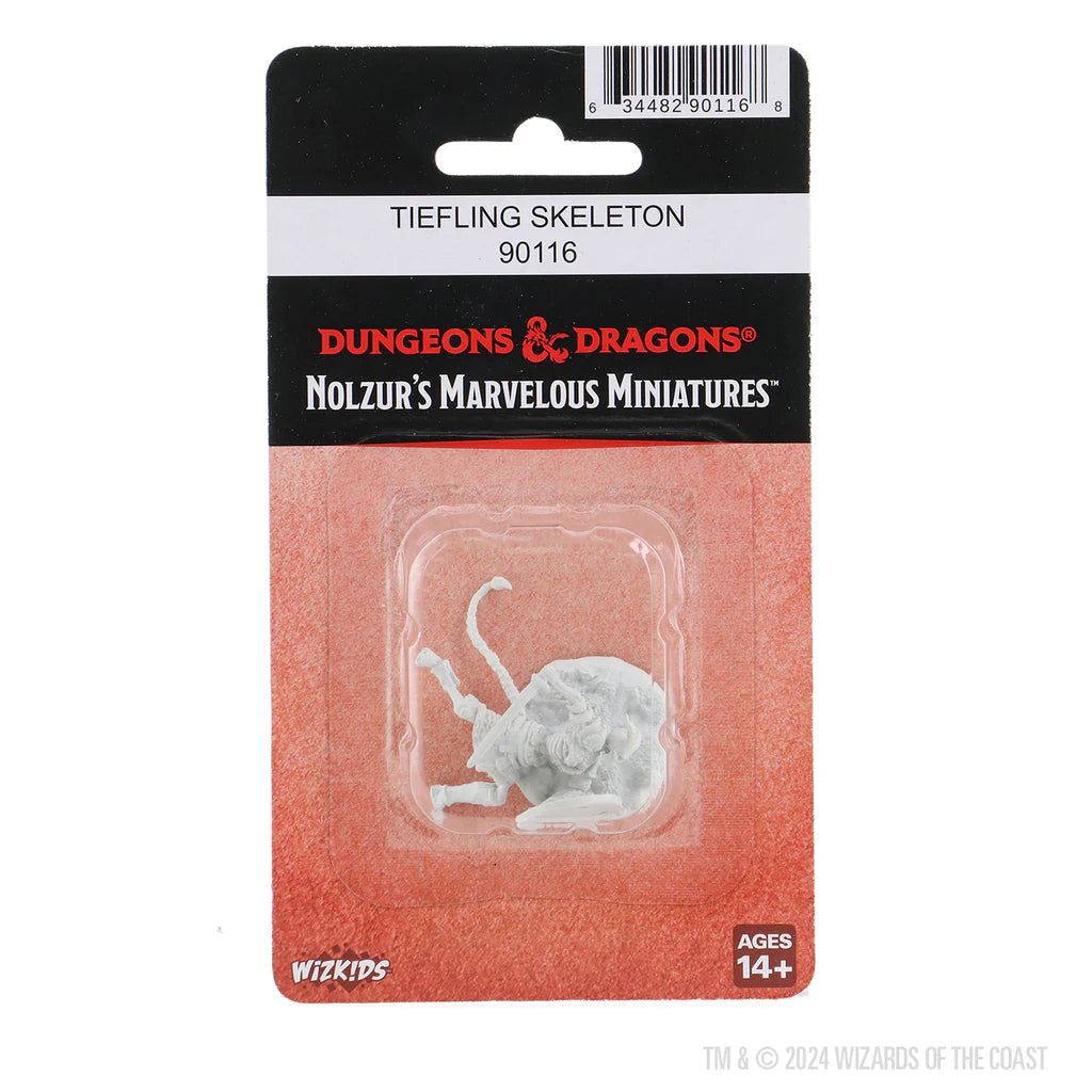 D&D Nolzur's Marvelous Miniatures: Unpainted Minis - Tiefling Skeleton (Wave 23)