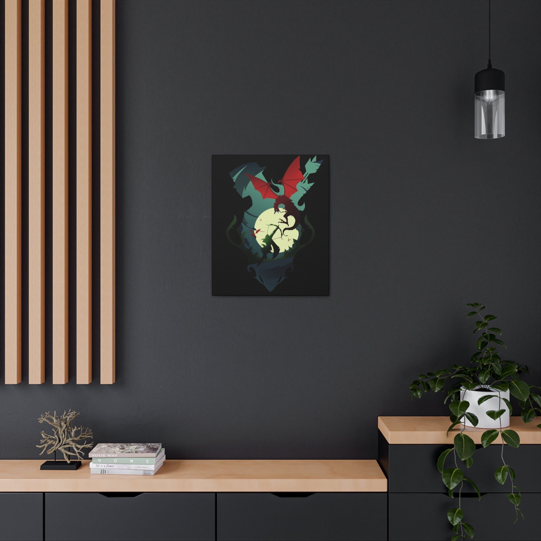 RANGER CLASS SILHOUETTE CANVAS GALLERY WRAPS