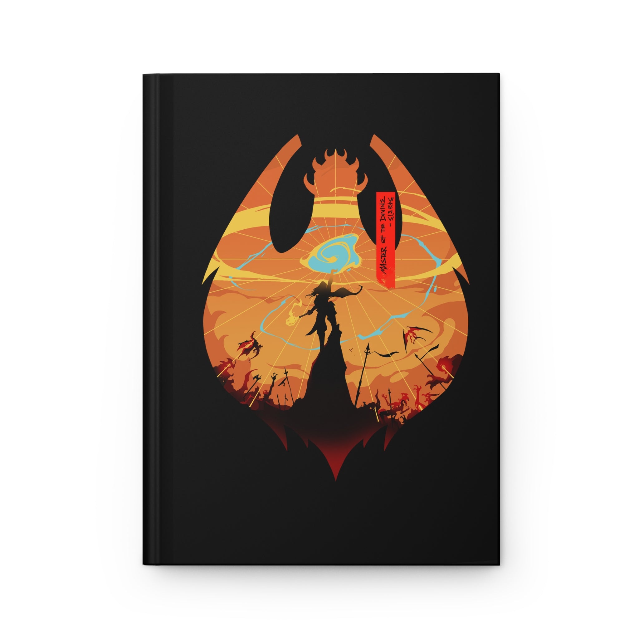 CLERIC CLASS SILHOUETTE HARDCOVER CAMPAIGN JOURNAL