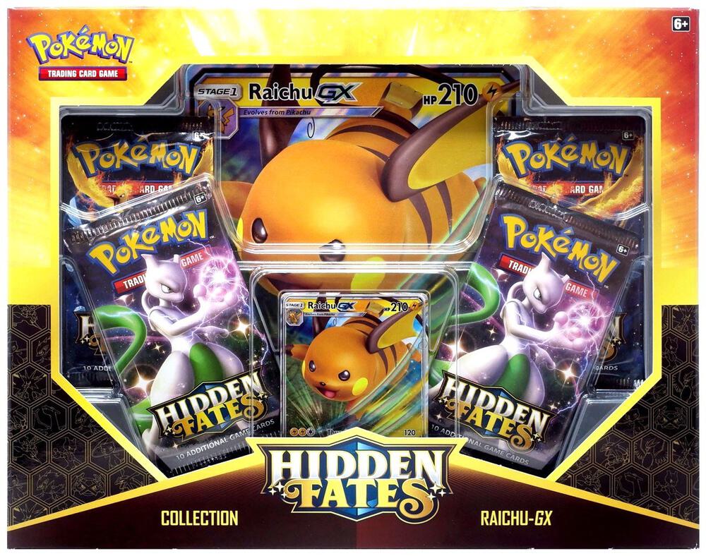 Pokemon: Hidden Fates - Collection [Raichu GX]