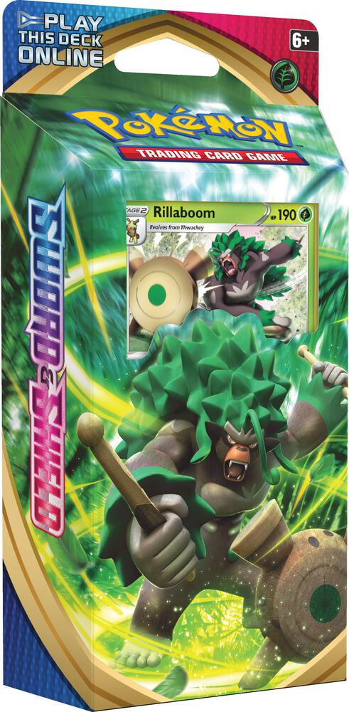 Pokemon: Sword & Shield Theme Deck [Rillaboom]