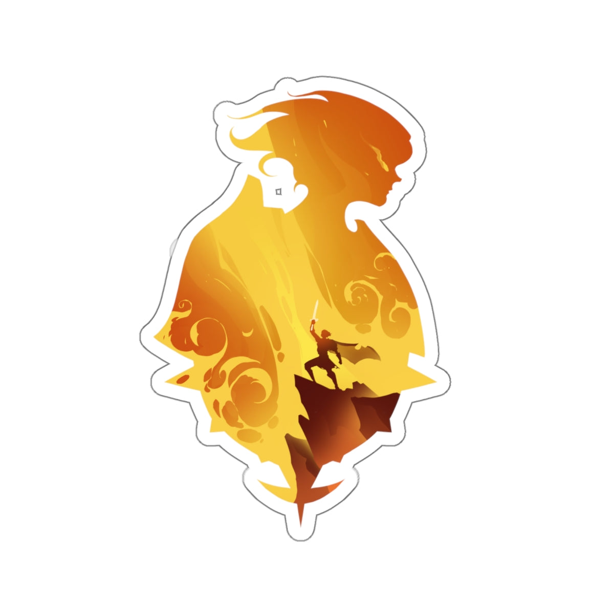 PALADIN CLASS SILHOUETTE KISS-CUT STICKER