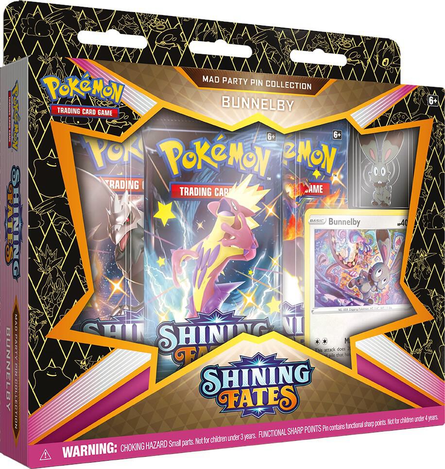 Pokemon: Shining Fates - Mad Party Pin Collection
